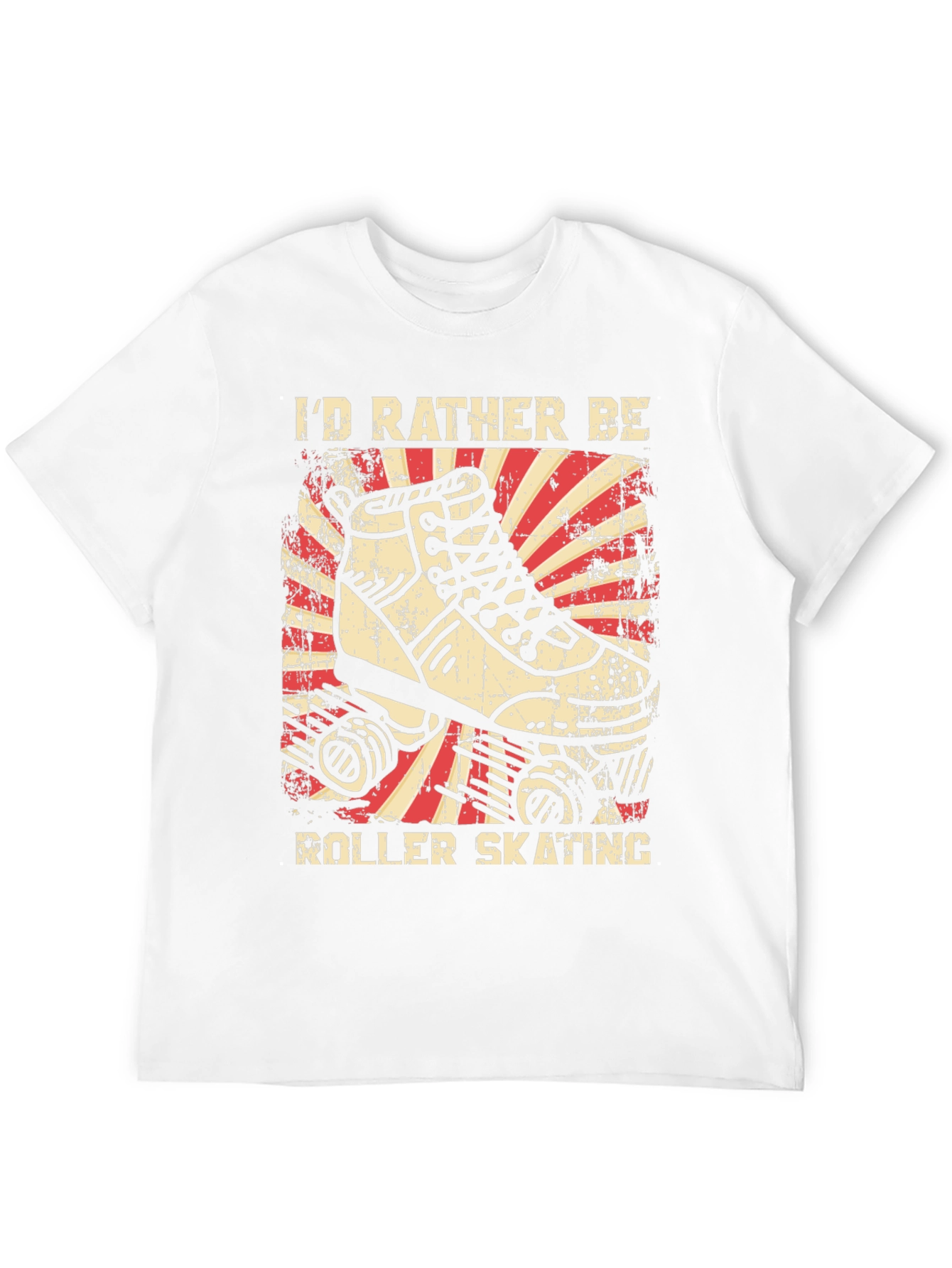 Roller Skating T-Shirt - Id Rather Be Skating!