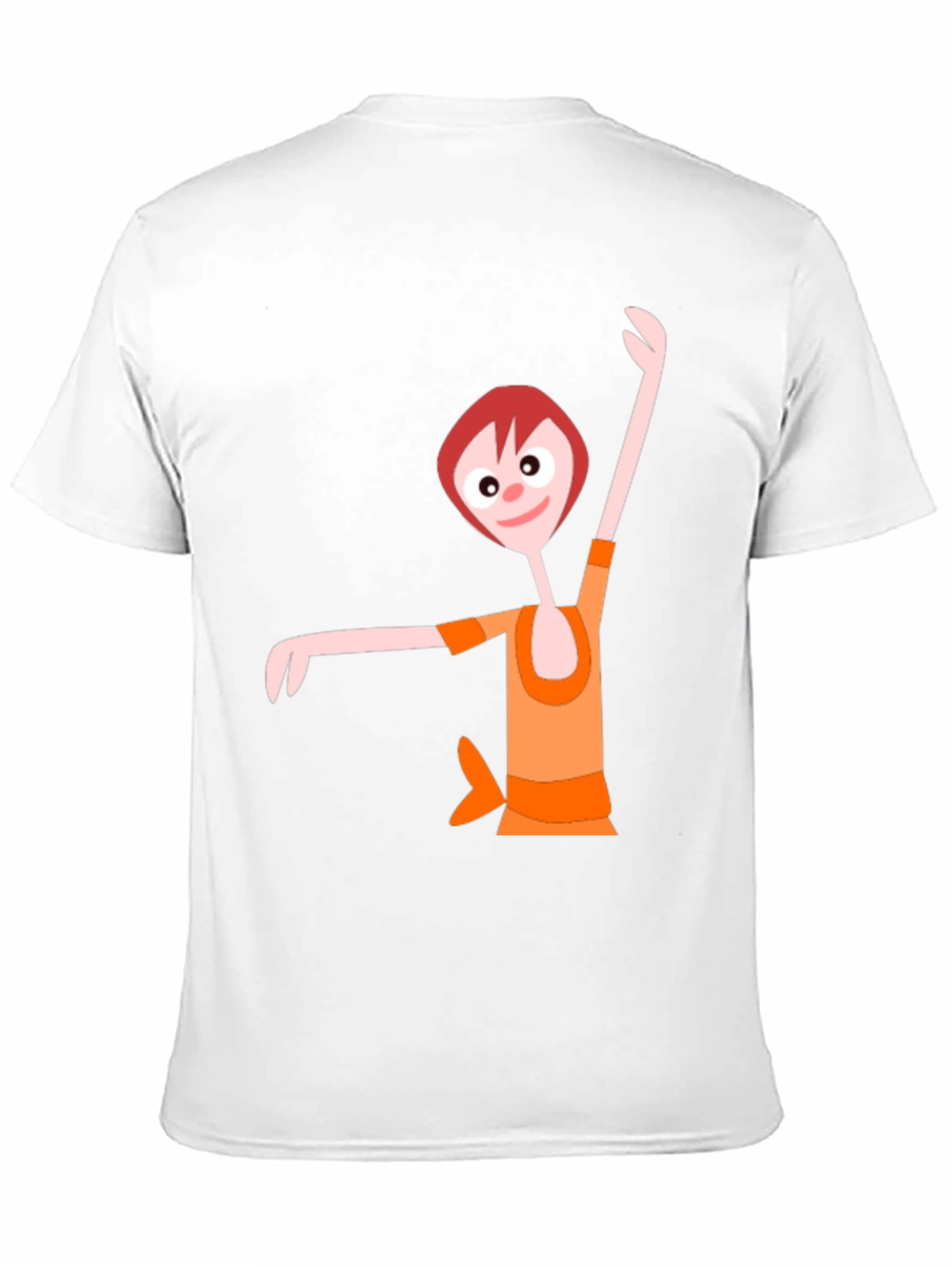 Fun Cartoon Graphic Black T-Shirt