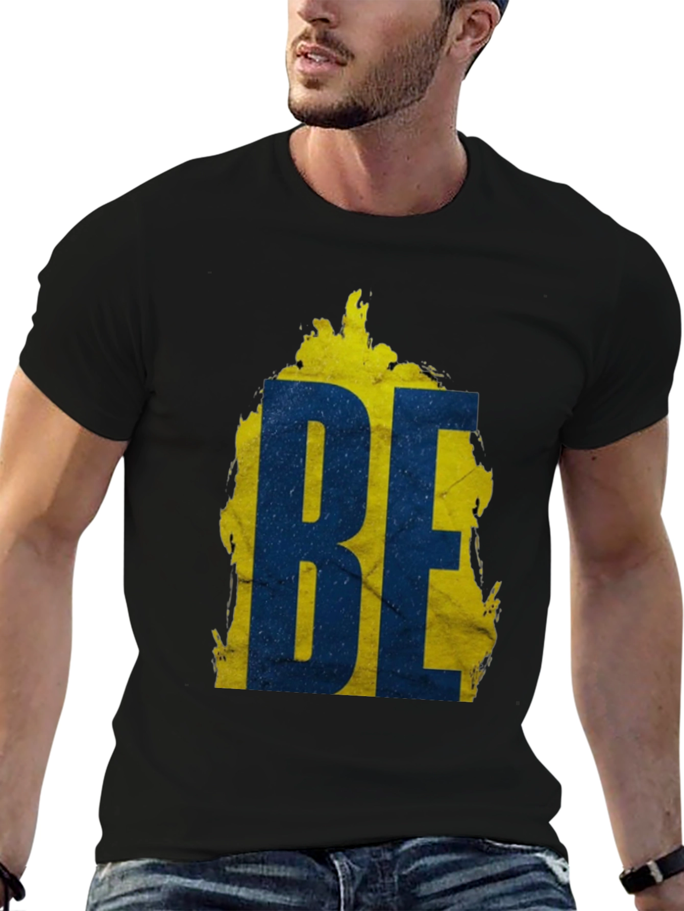 Bold BE Graphic Tee - Sweden Inspired Design