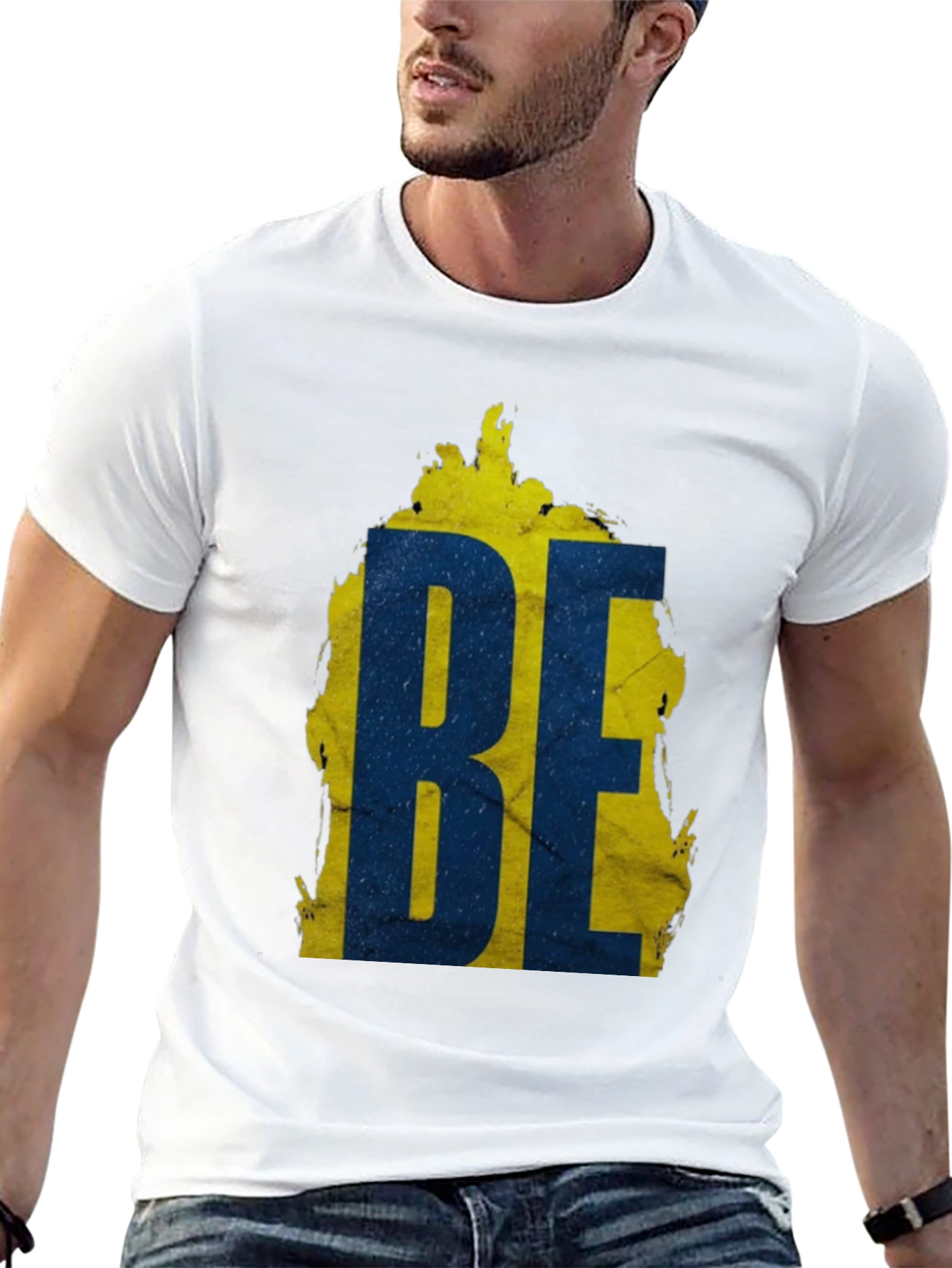 Bold BE Graphic Tee - Sweden Inspired Design