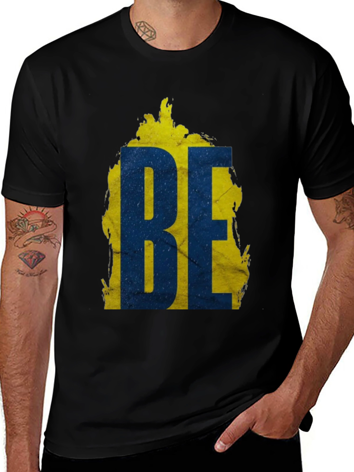 Bold BE Graphic Tee - Sweden Inspired Design
