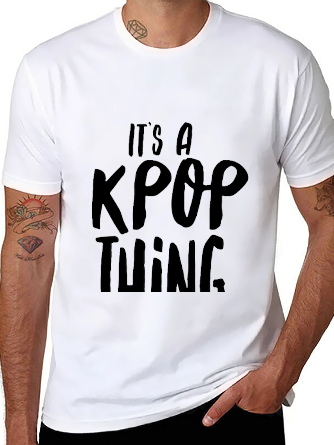 Its A Kpop Thing - Stylish Graphic Tee