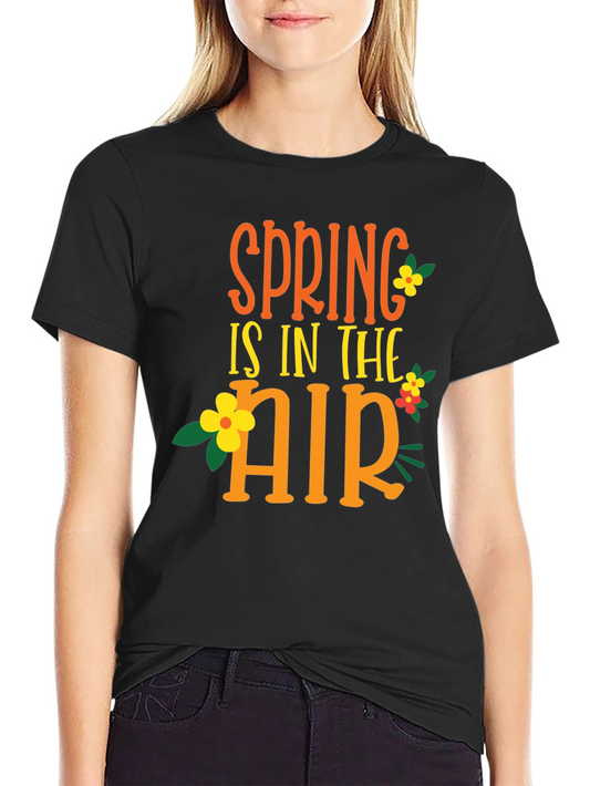 Spring is in the Air T-Shirt - Floral Design