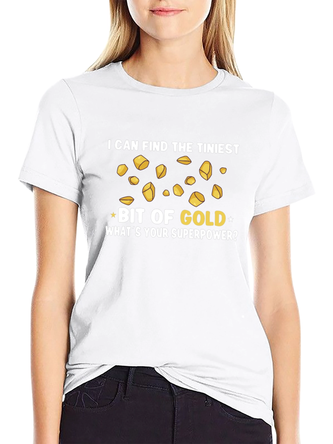 Funny Gold Miner Superpower T-Shirt
