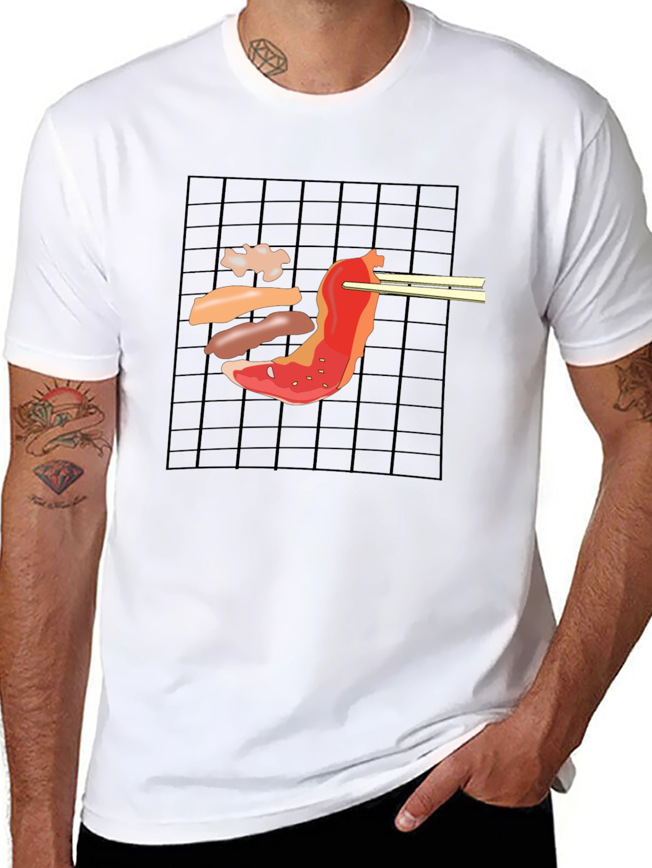 BBQ Grill Food T-Shirt