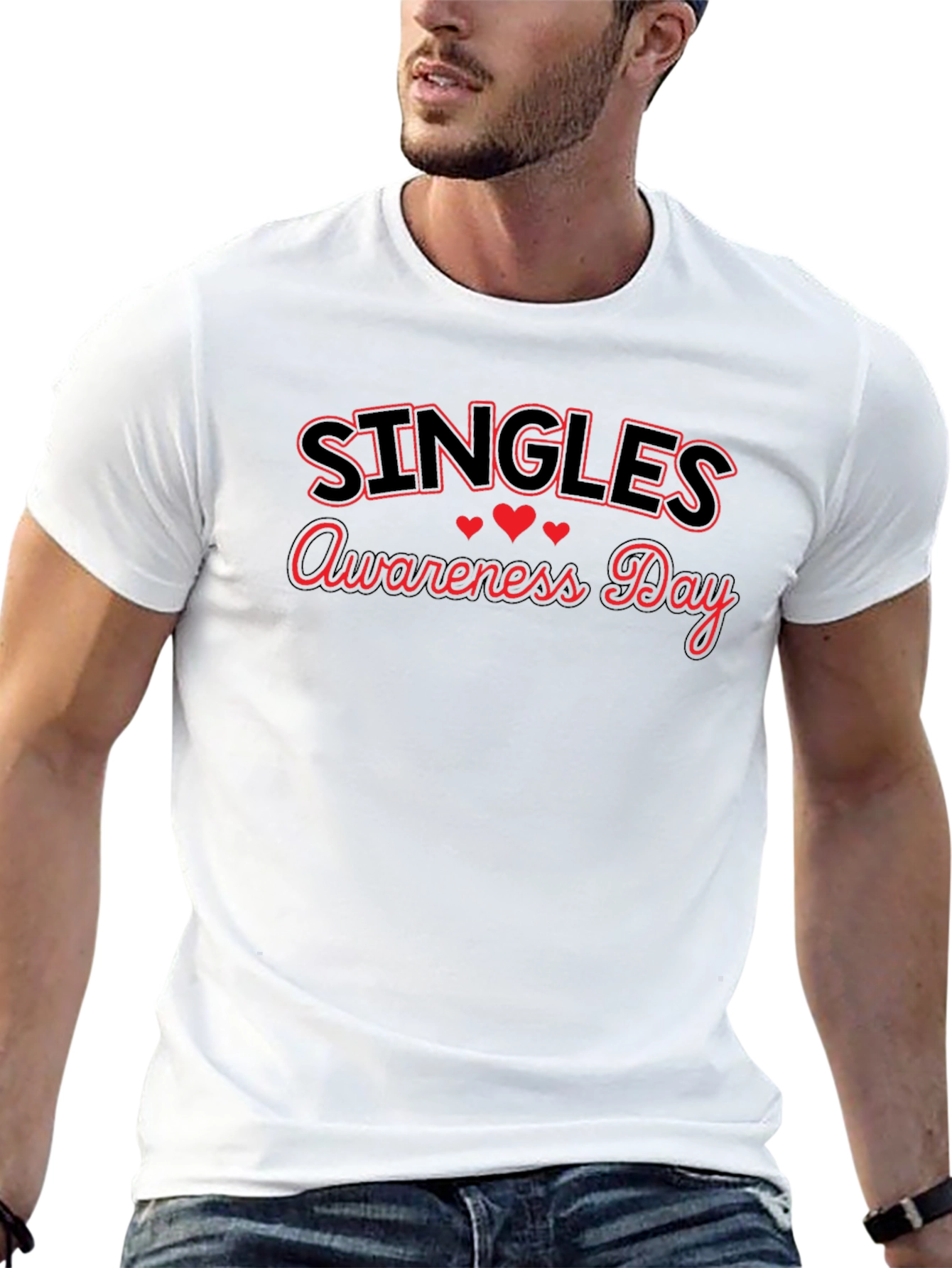 Singles Awareness Day Graphic T-Shirt
