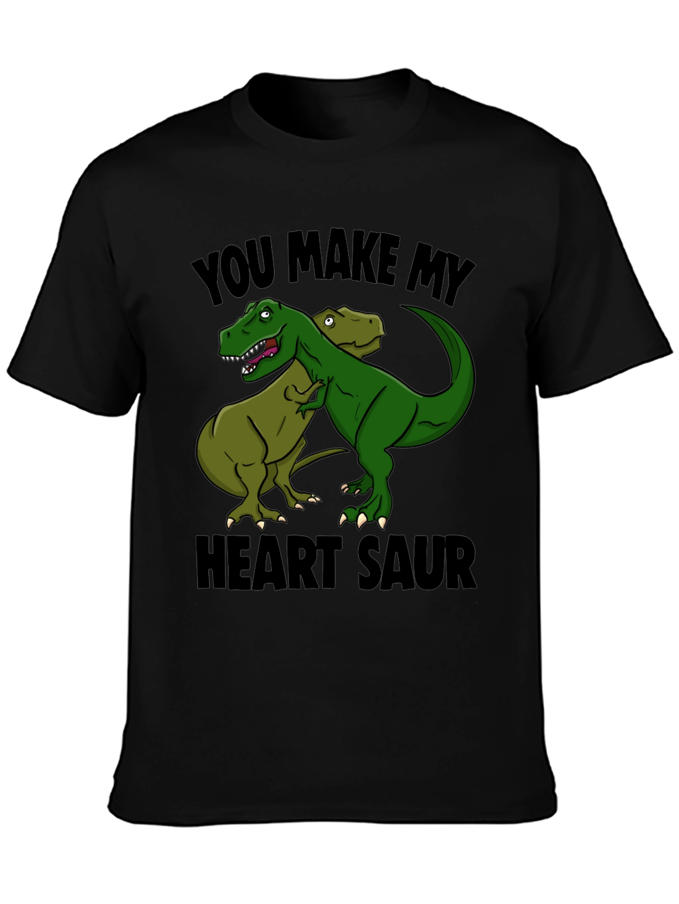 Heart Saur T-Shirt - Dinosaur Love Tee