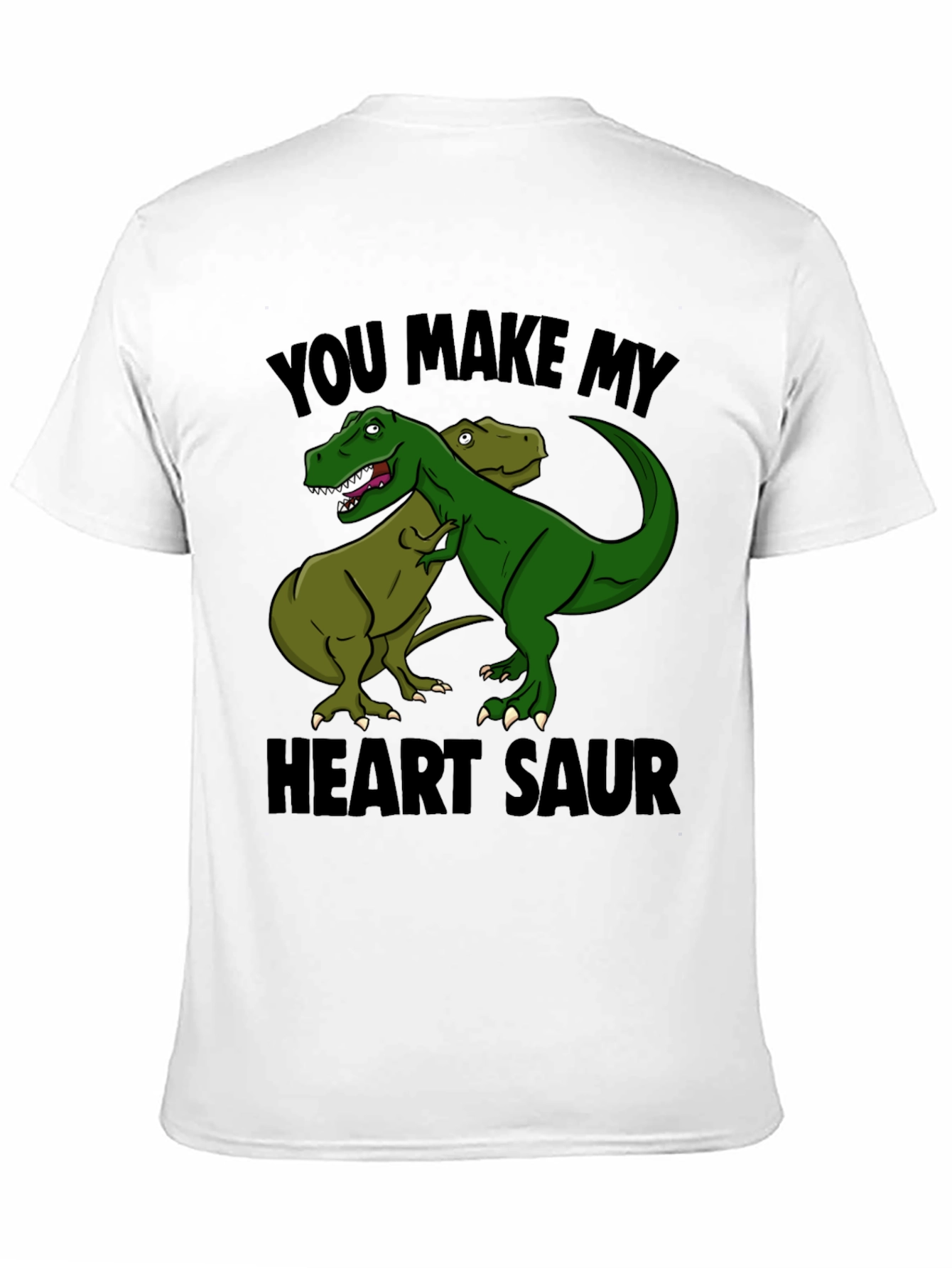 Heart Saur T-Shirt - Dinosaur Love Tee