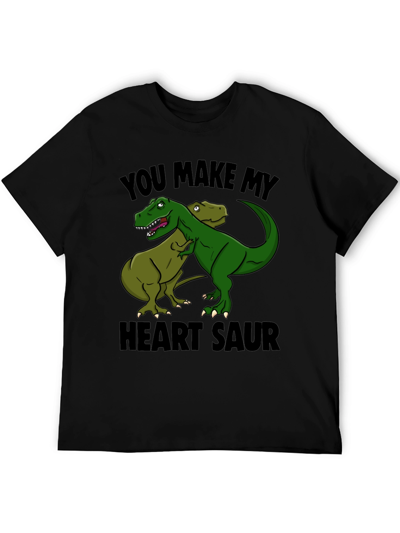 Heart Saur T-Shirt - Dinosaur Love Tee