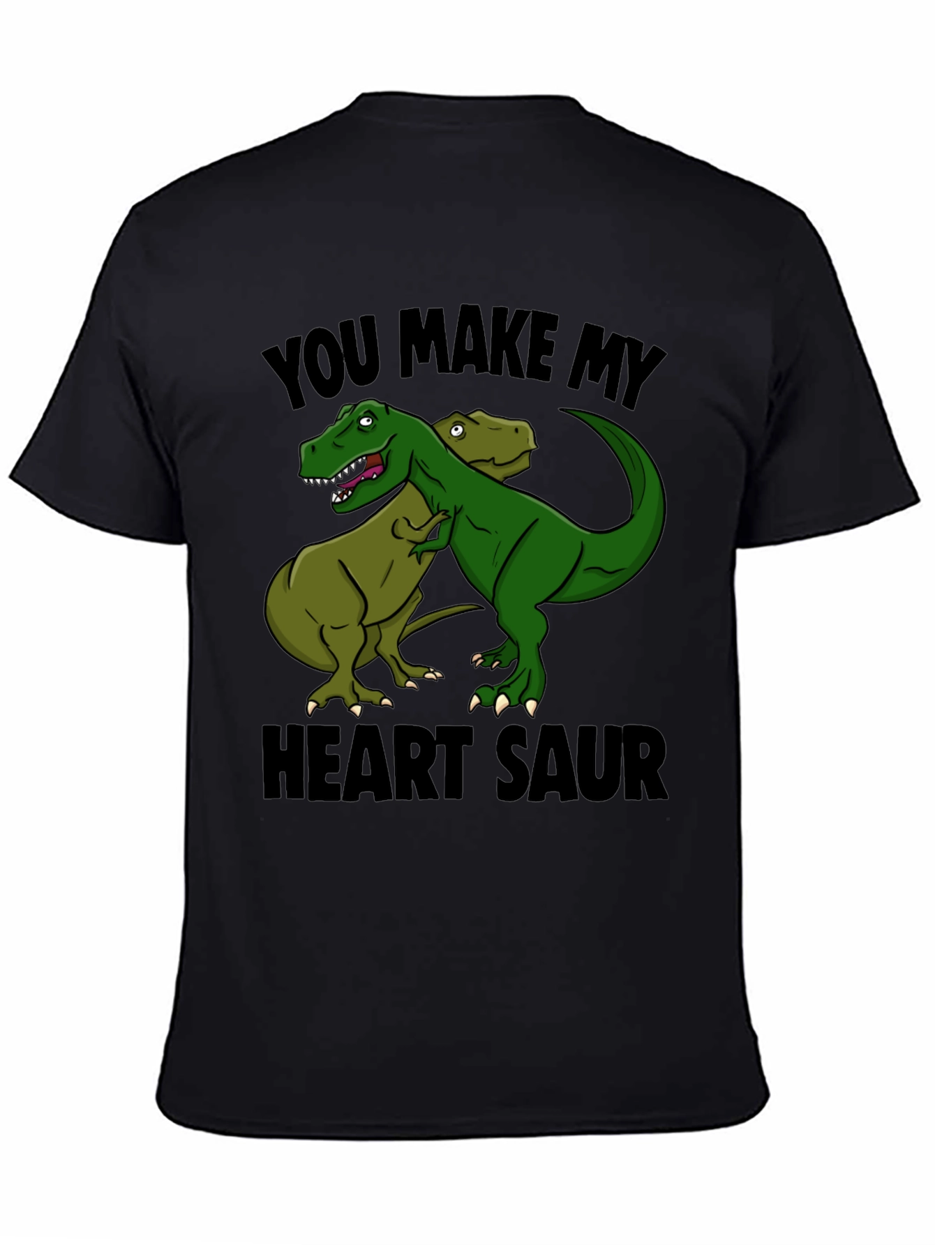 Heart Saur T-Shirt - Dinosaur Love Tee