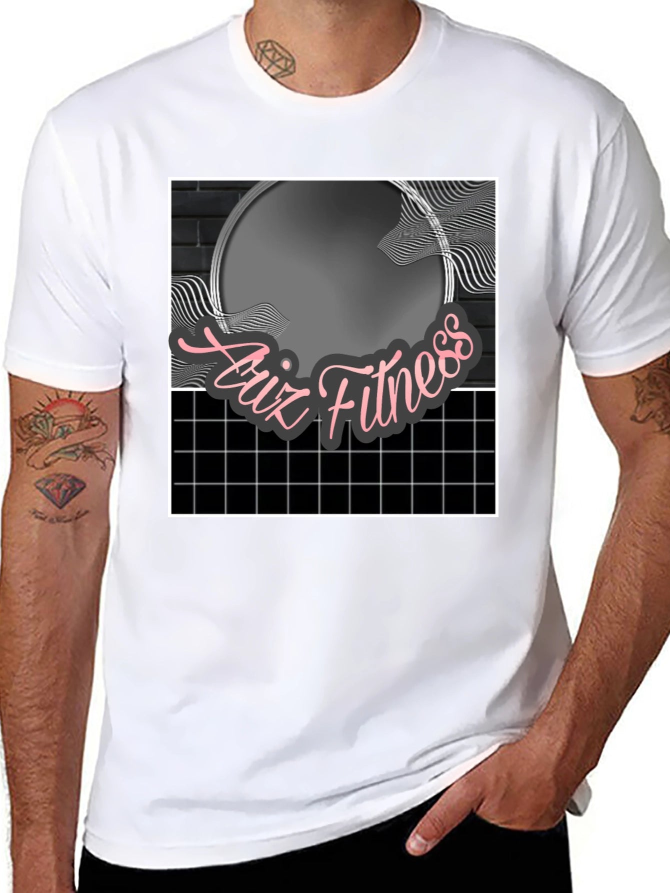 Ariz Fitness Black T-Shirt