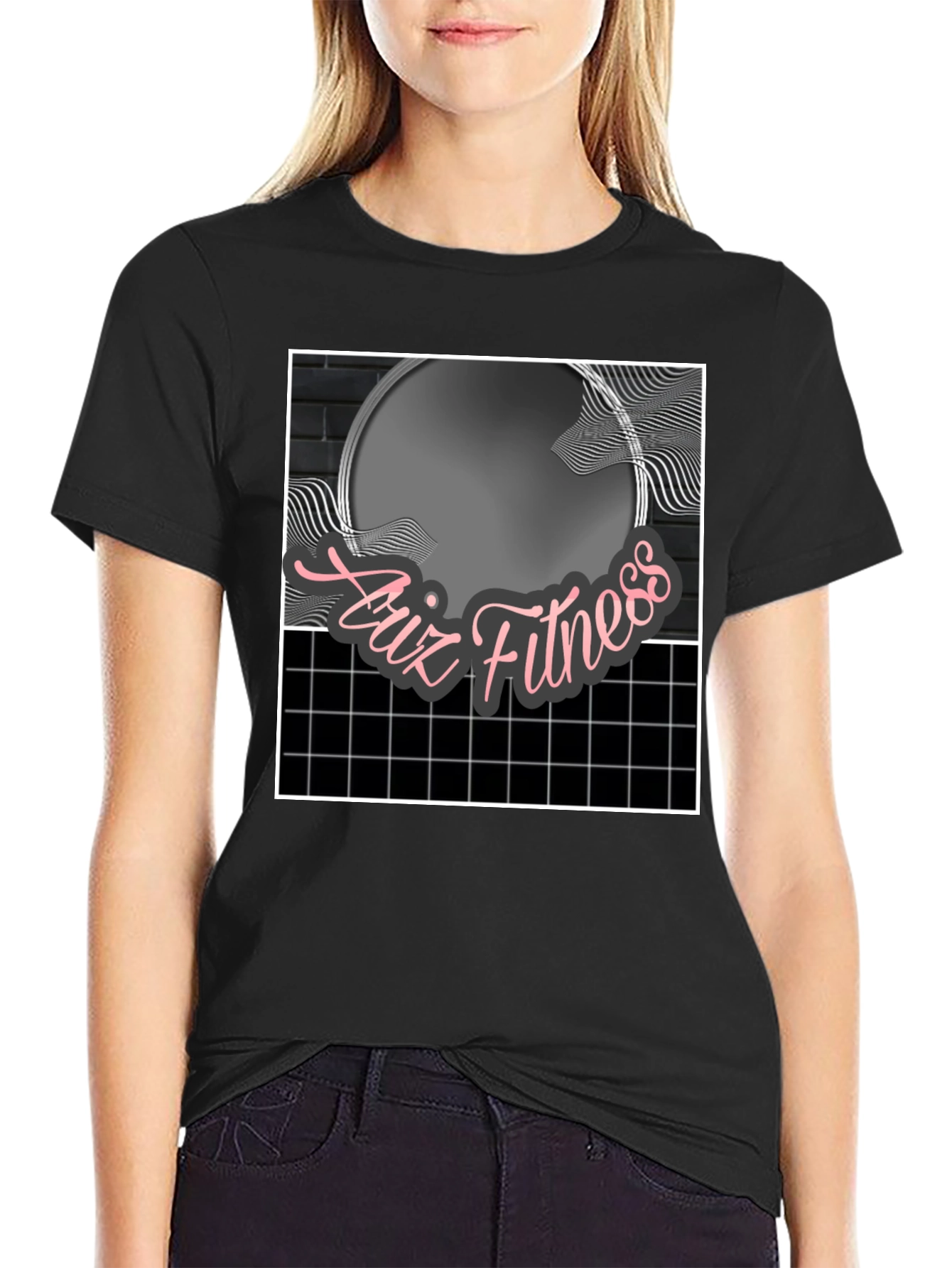 Ariz Fitness Black T-Shirt