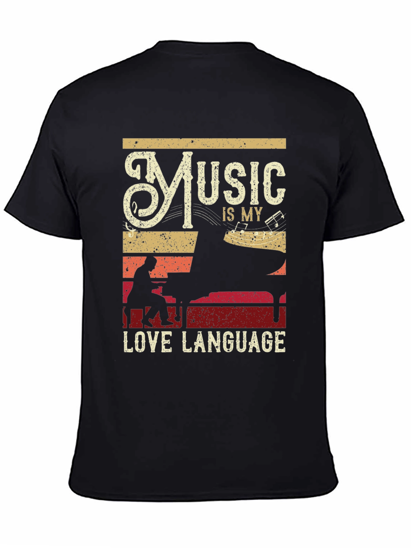 Music Is My Love Language Graphic Tee