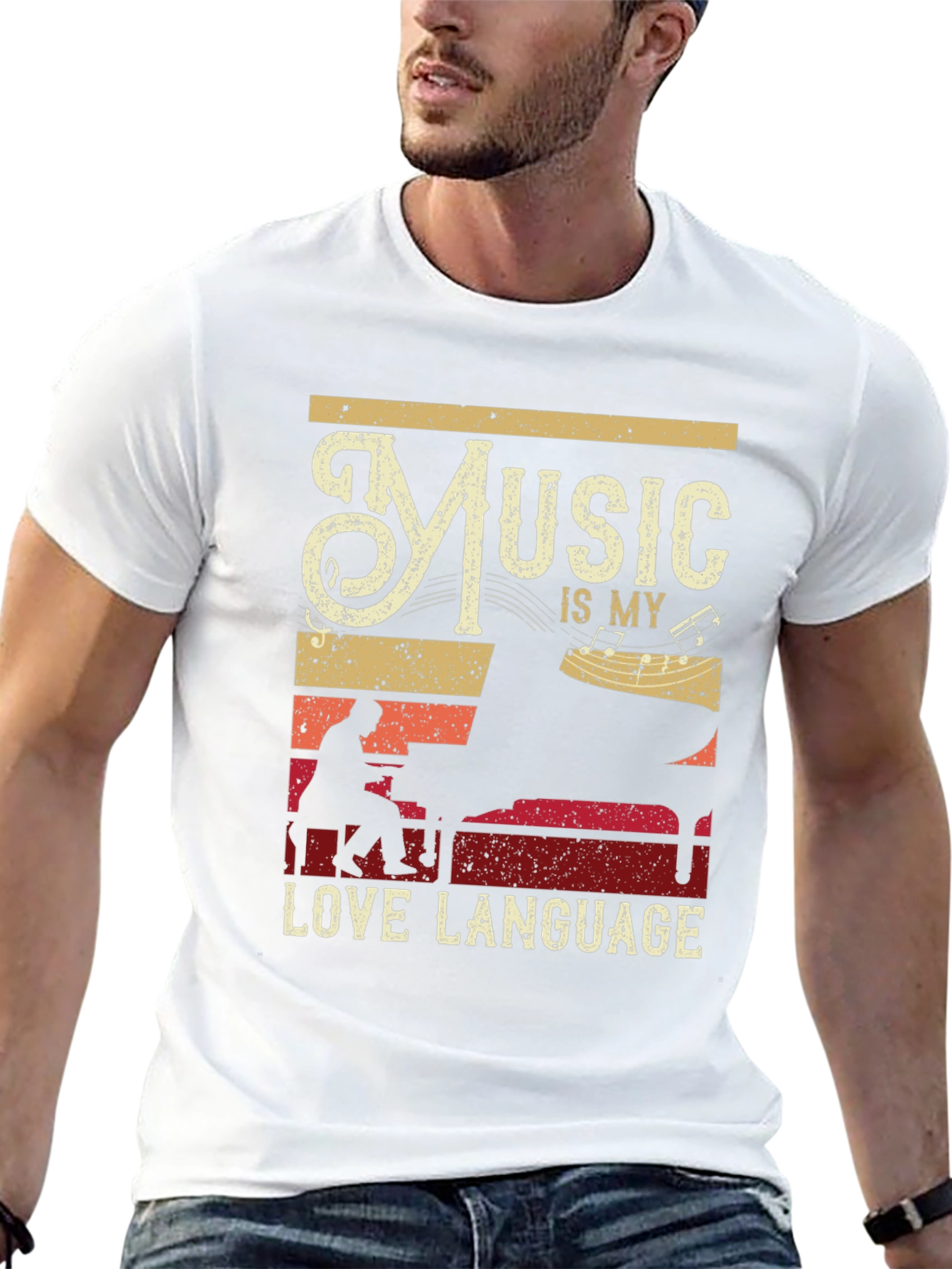 Music Is My Love Language Graphic Tee