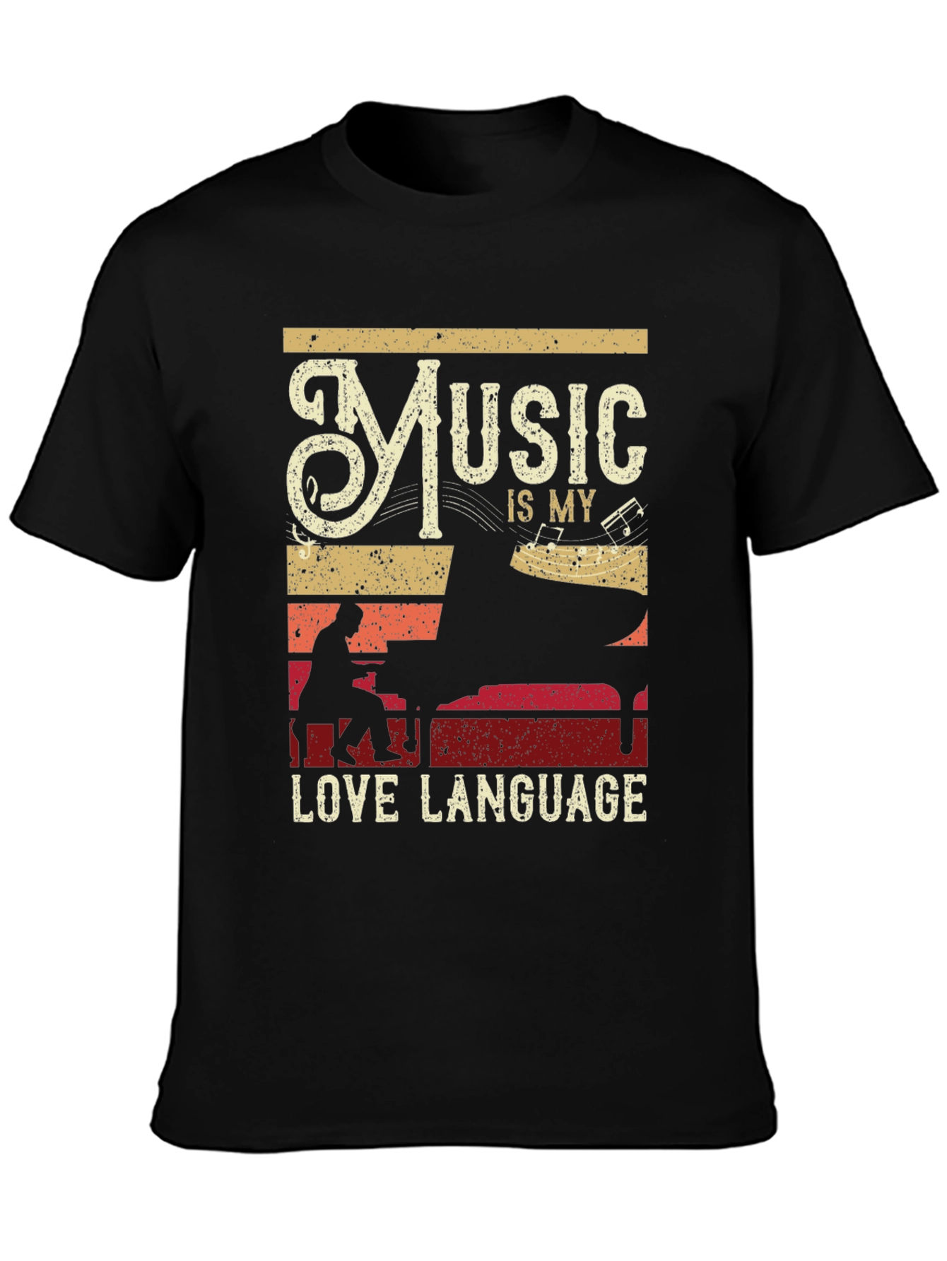 Music Is My Love Language Graphic Tee