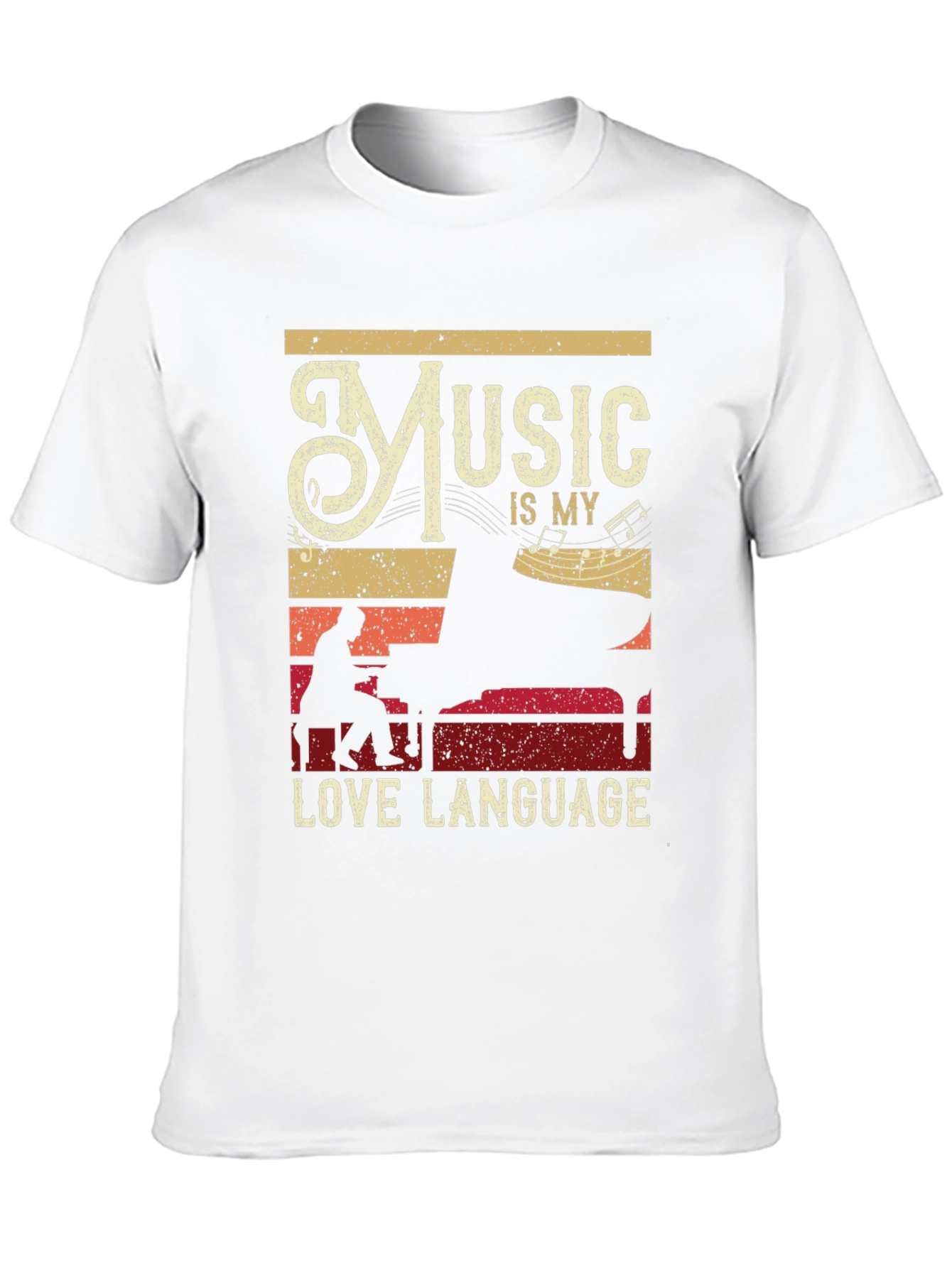 Music Is My Love Language Graphic Tee