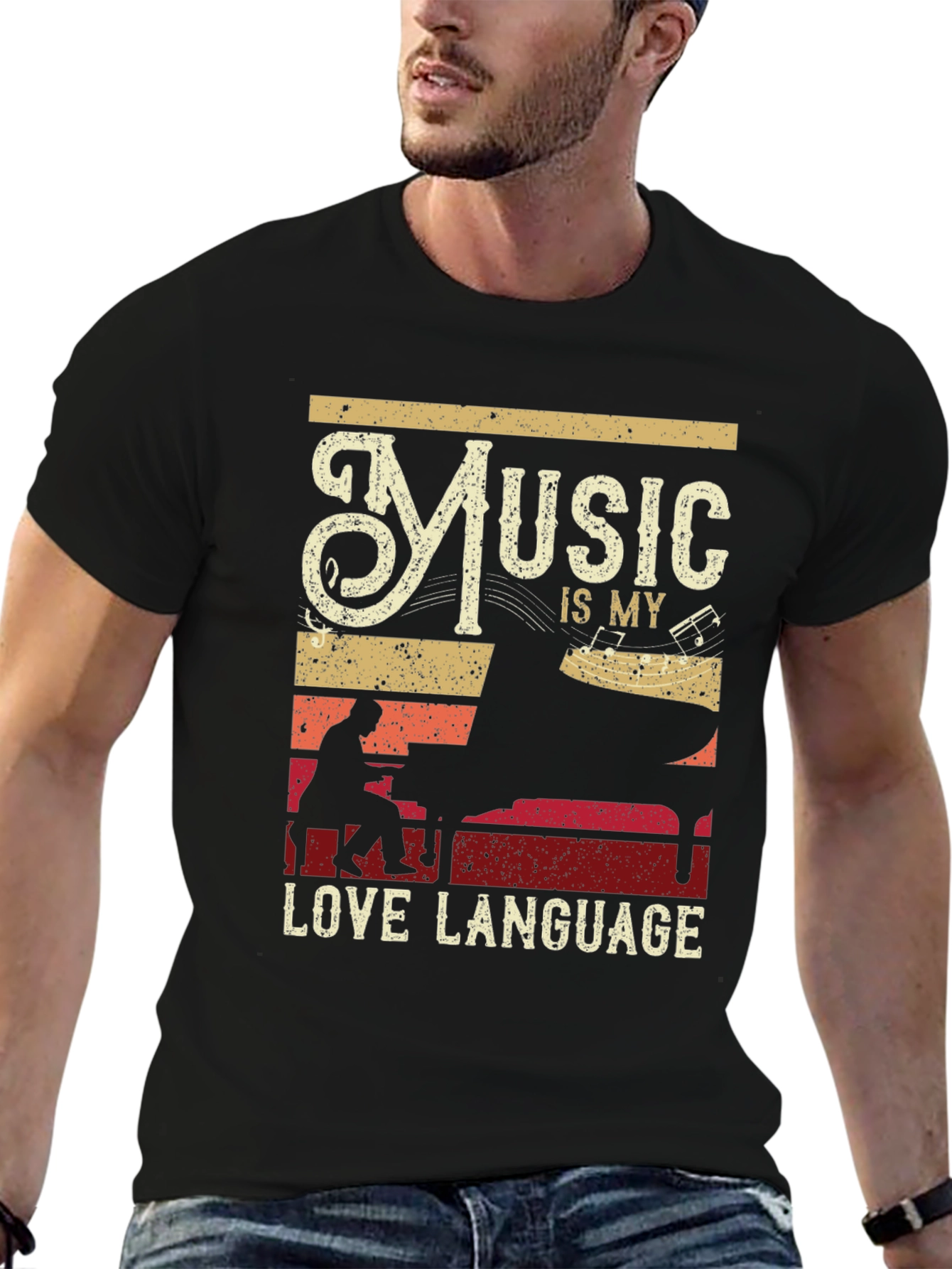 Music Is My Love Language Graphic Tee