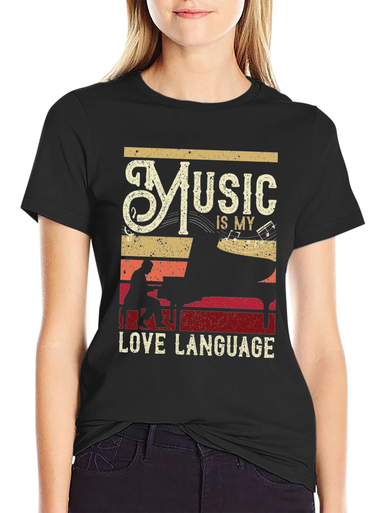 Music Is My Love Language Graphic Tee