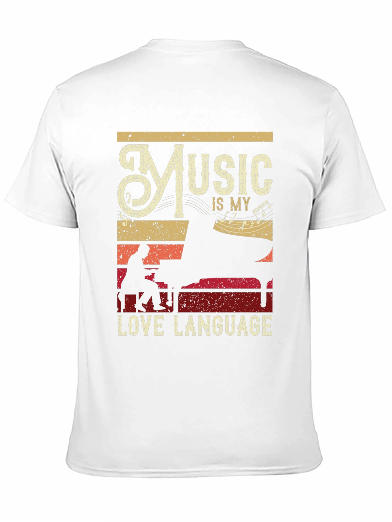 Music Is My Love Language Graphic Tee