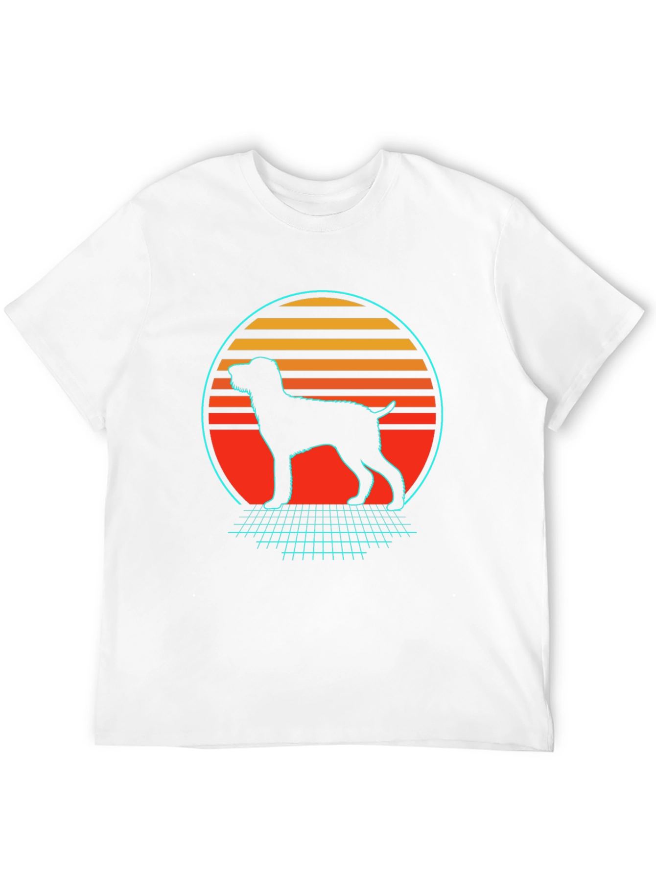 Retro Dog Silhouette T-Shirt