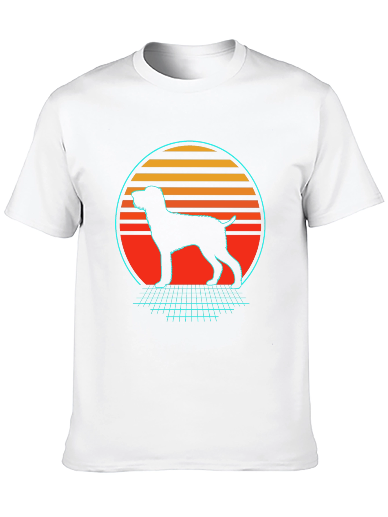 Retro Dog Silhouette T-Shirt
