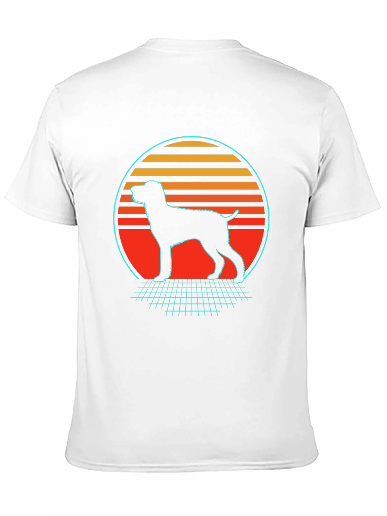 Retro Dog Silhouette T-Shirt