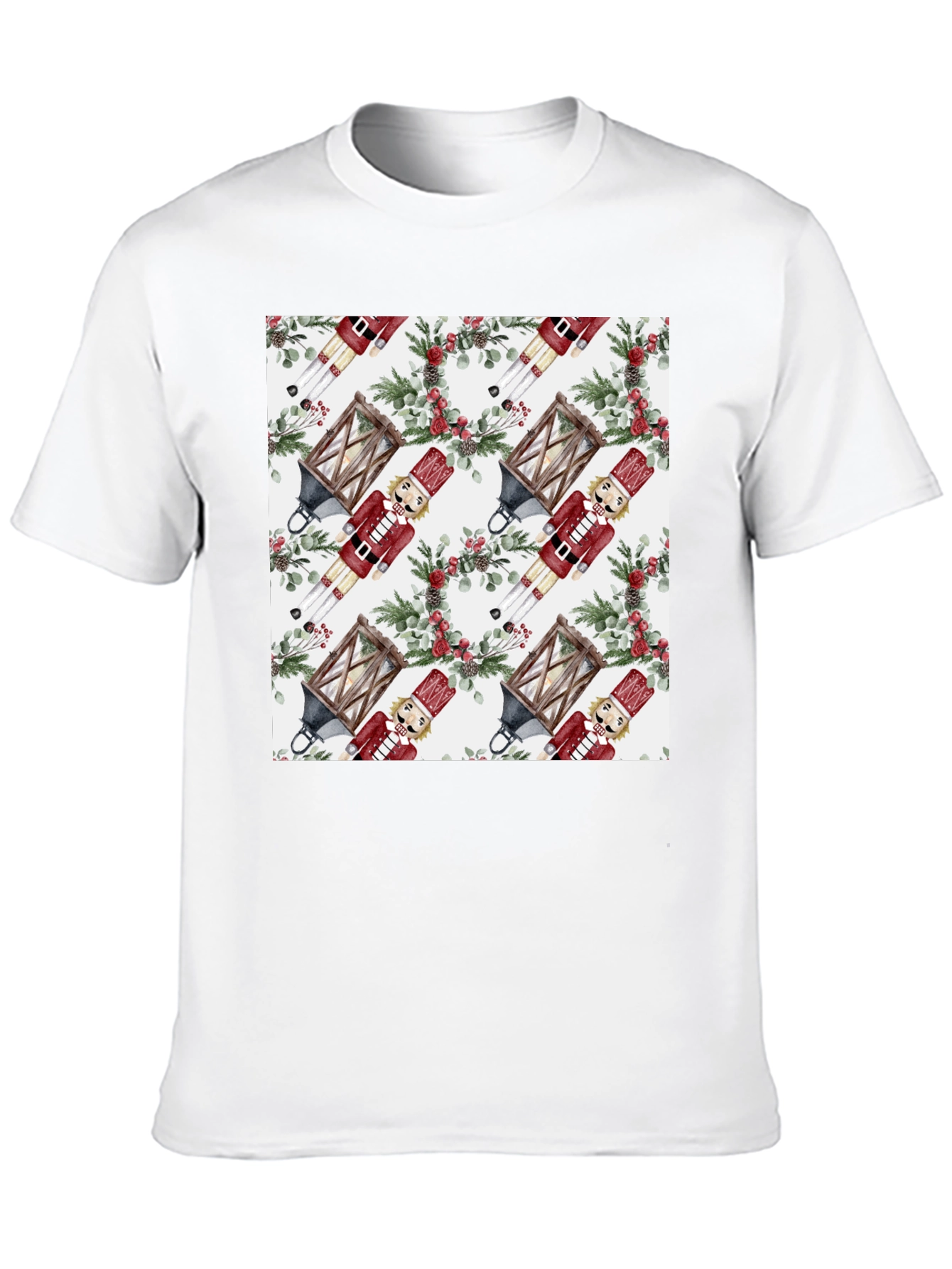 Nutcracker Holiday Pattern T-Shirt
