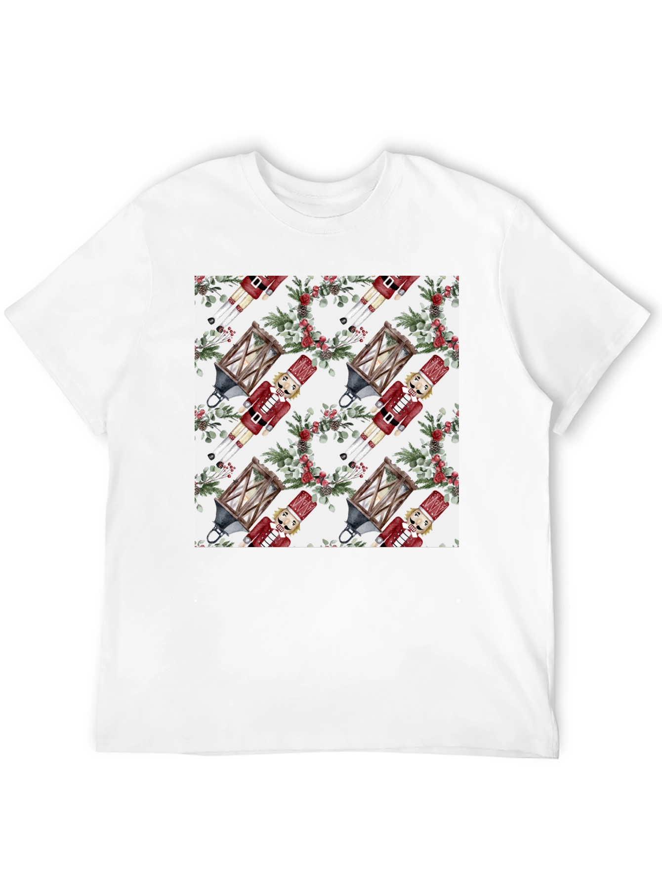 Nutcracker Holiday Pattern T-Shirt