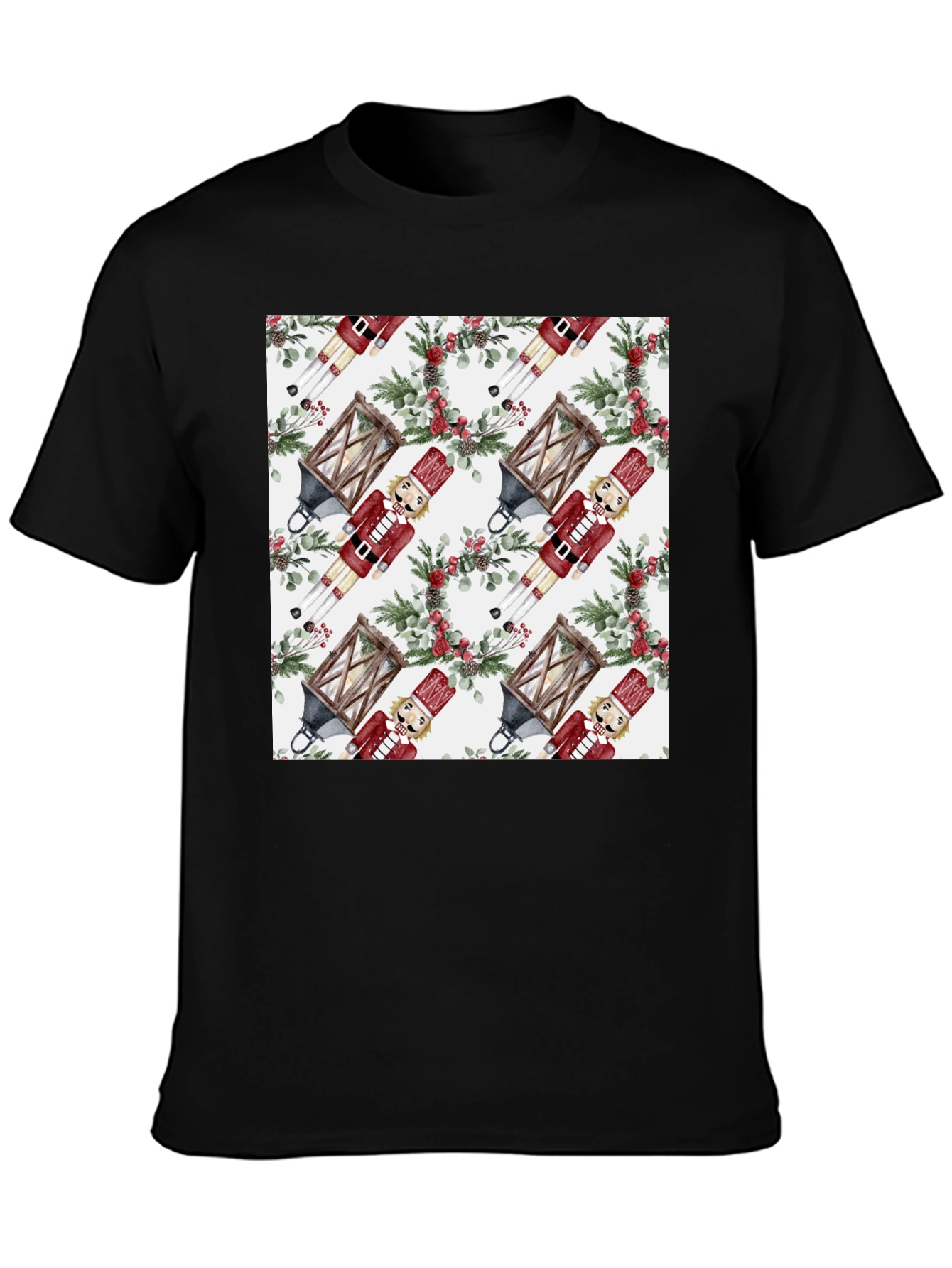 Nutcracker Holiday Pattern T-Shirt