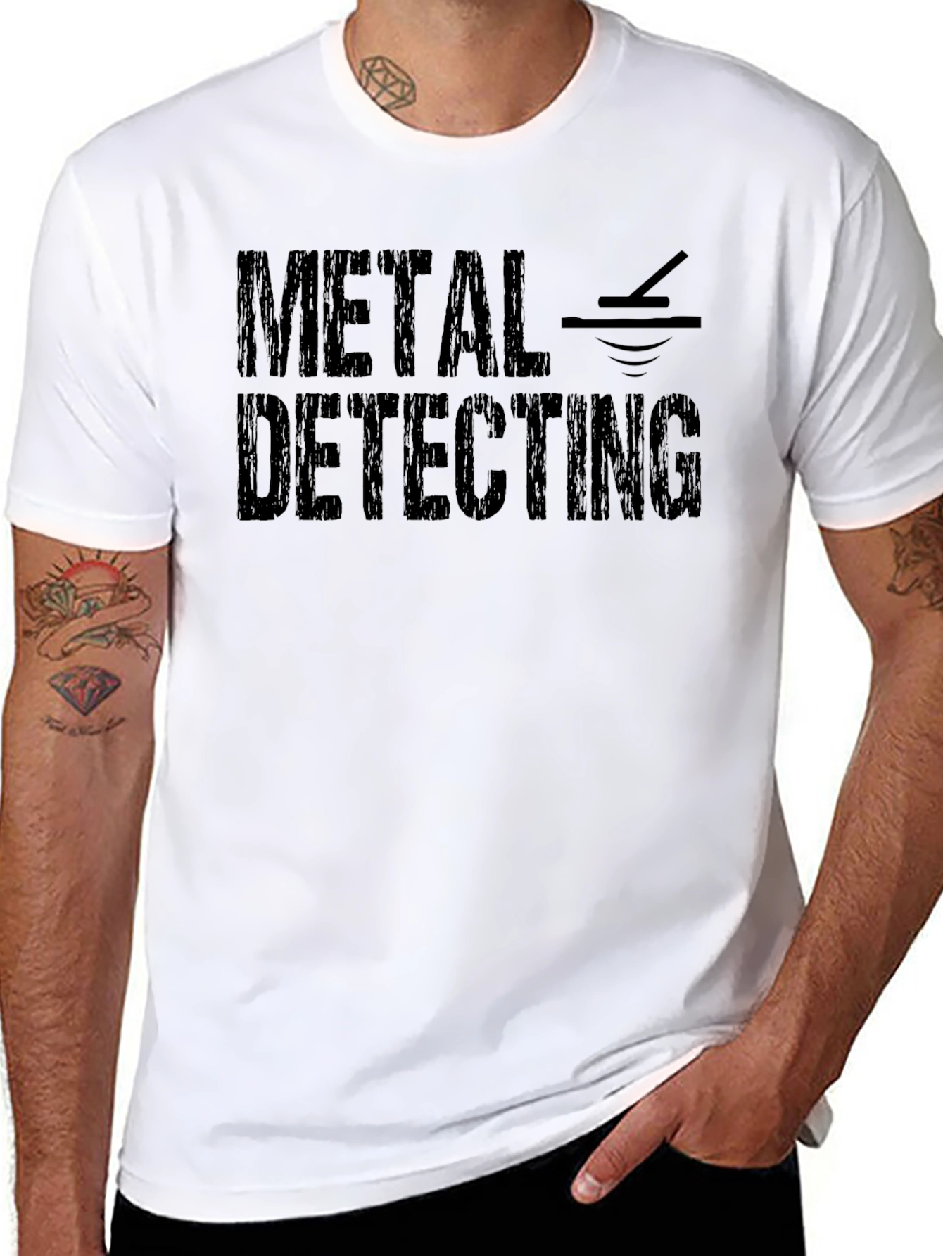 Metal Detecting Graphic T-Shirt