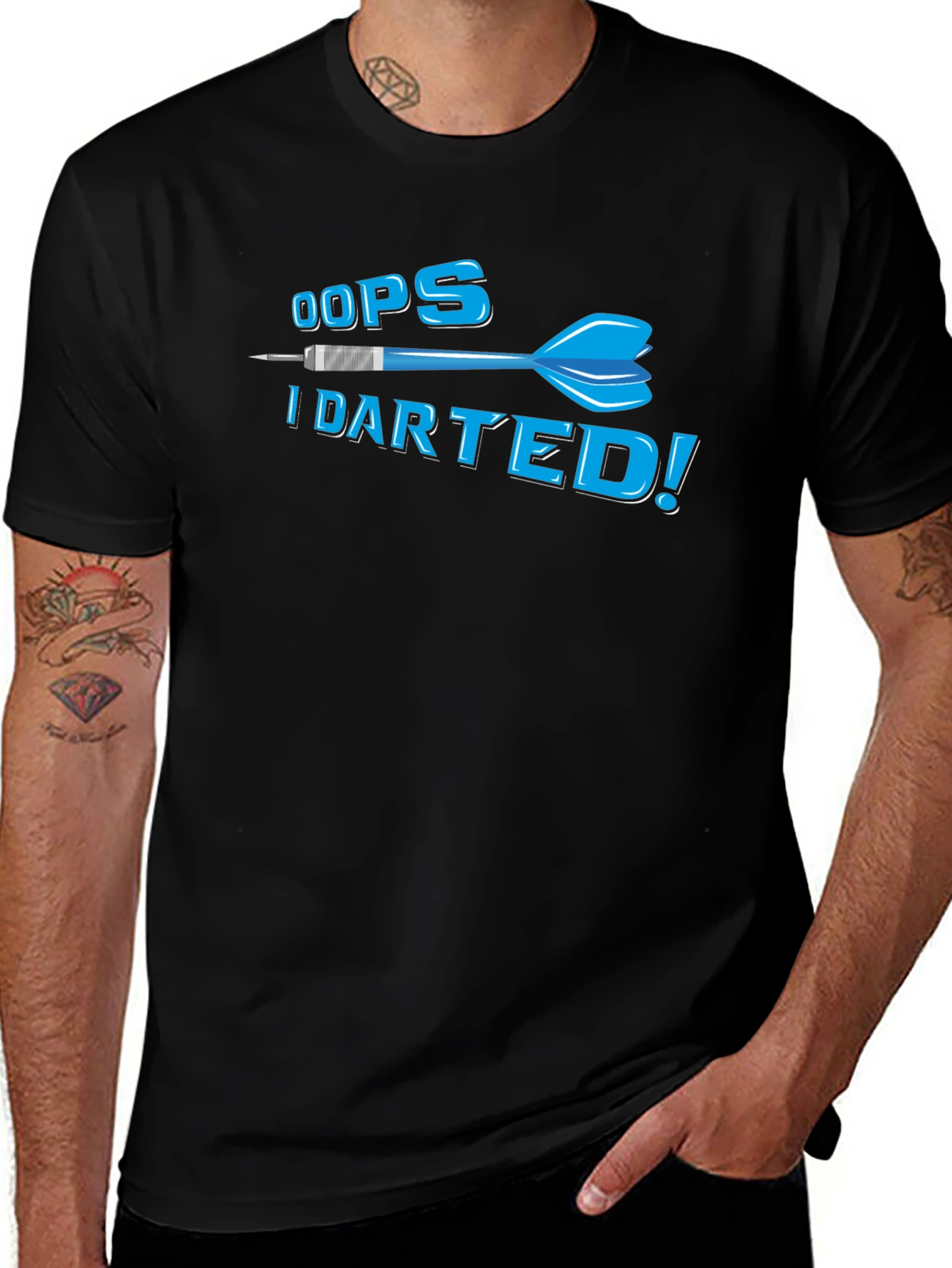 Oops I Darted! Funny Dart T-Shirt
