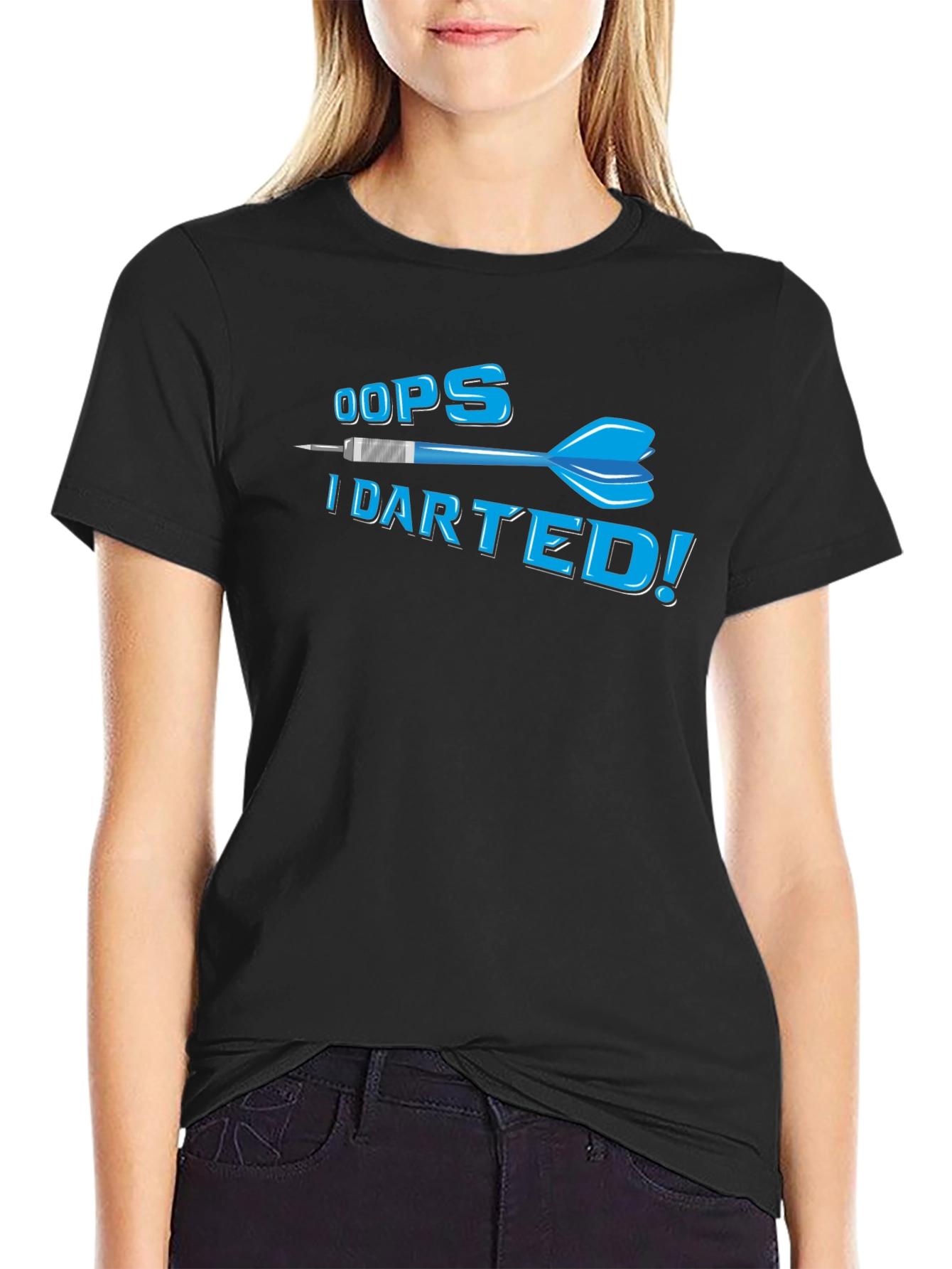 Oops I Darted! Funny Dart T-Shirt