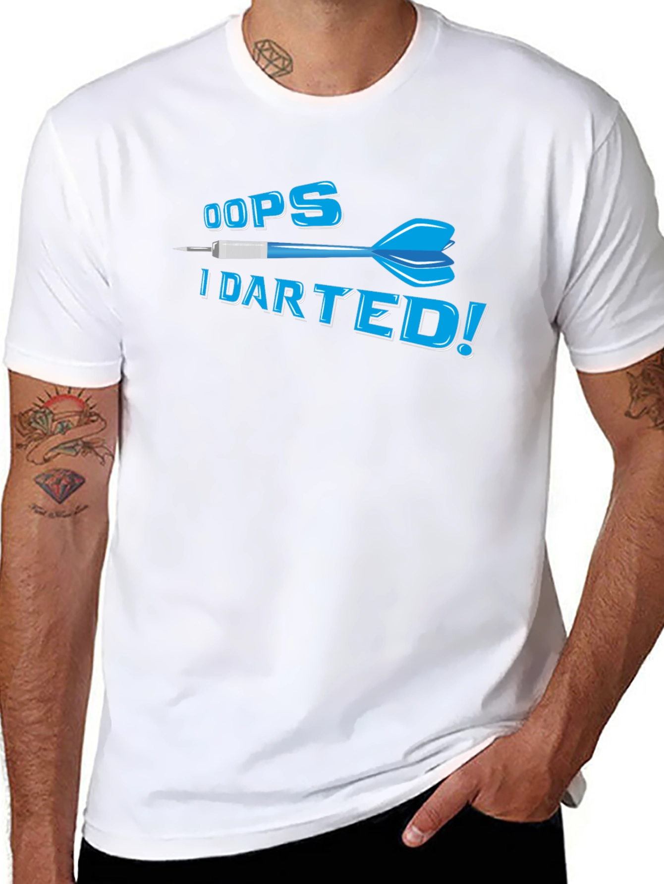 Oops I Darted! Funny Dart T-Shirt