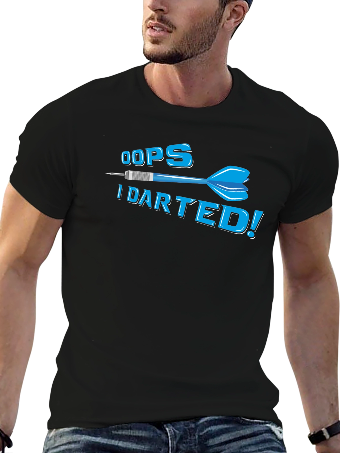 Oops I Darted! Funny Dart T-Shirt