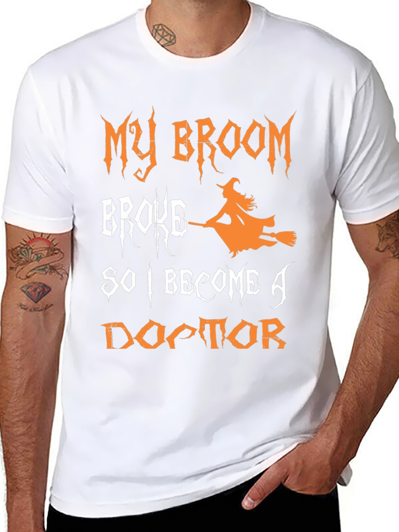 Funny Halloween Witch Doctor T-Shirt