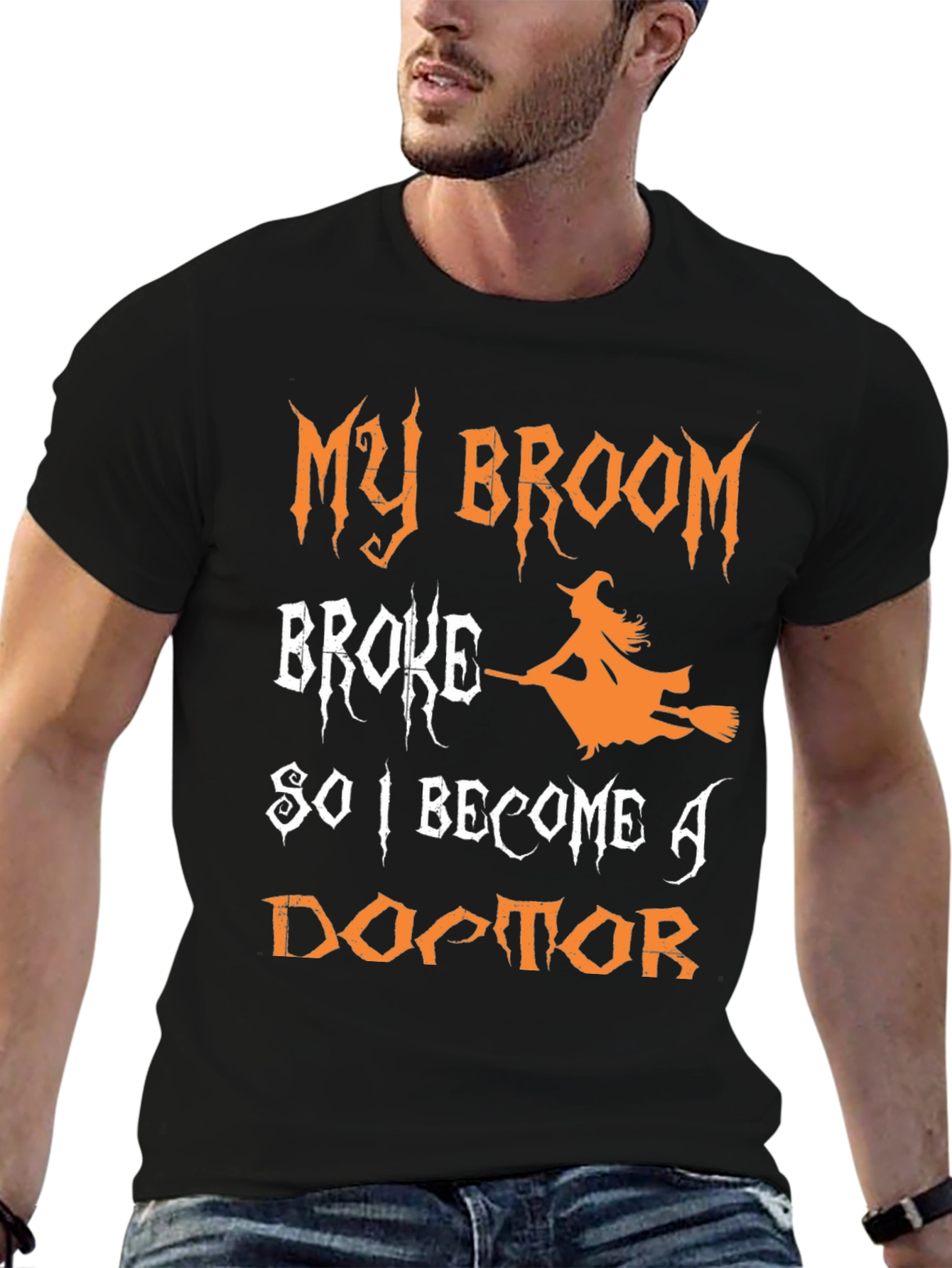 Funny Halloween Witch Doctor T-Shirt