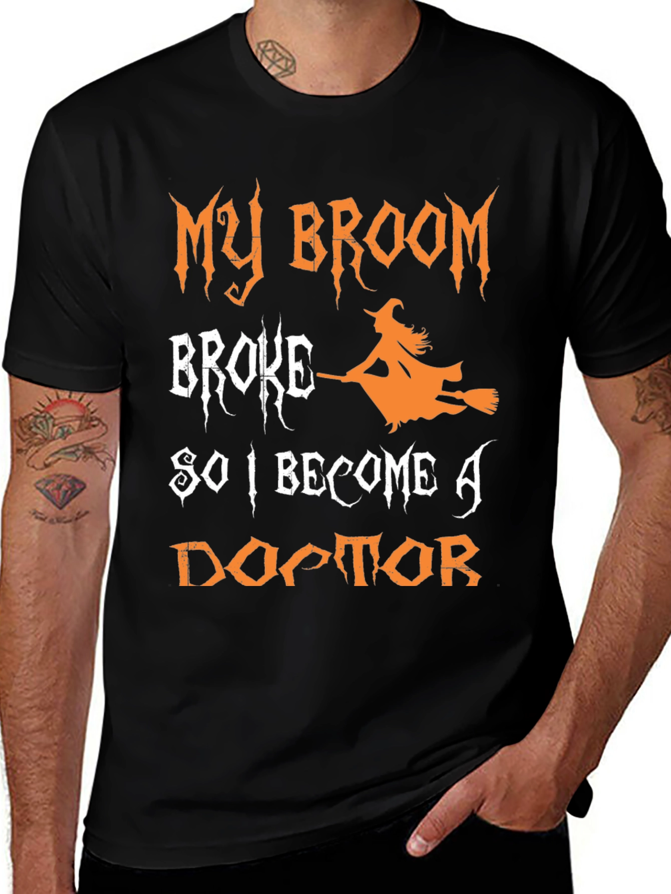 Funny Halloween Witch Doctor T-Shirt