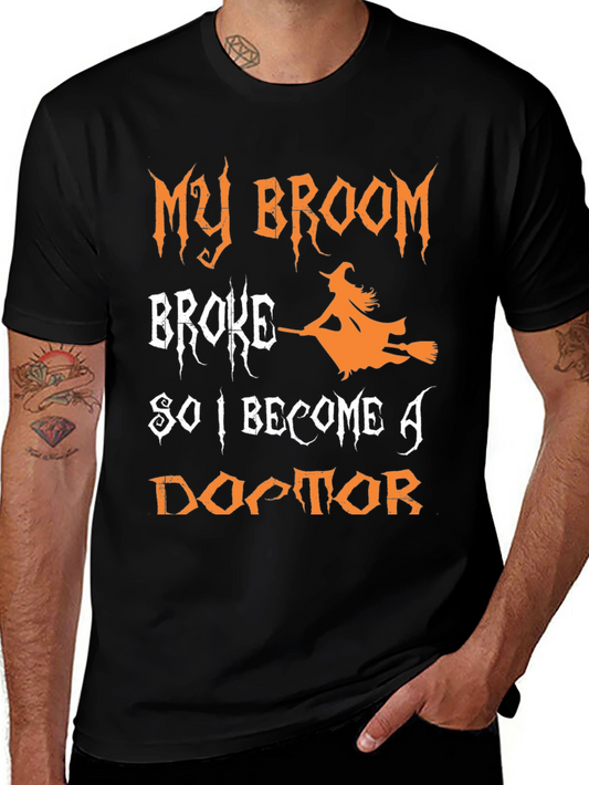 Funny Halloween Witch Doctor T-Shirt