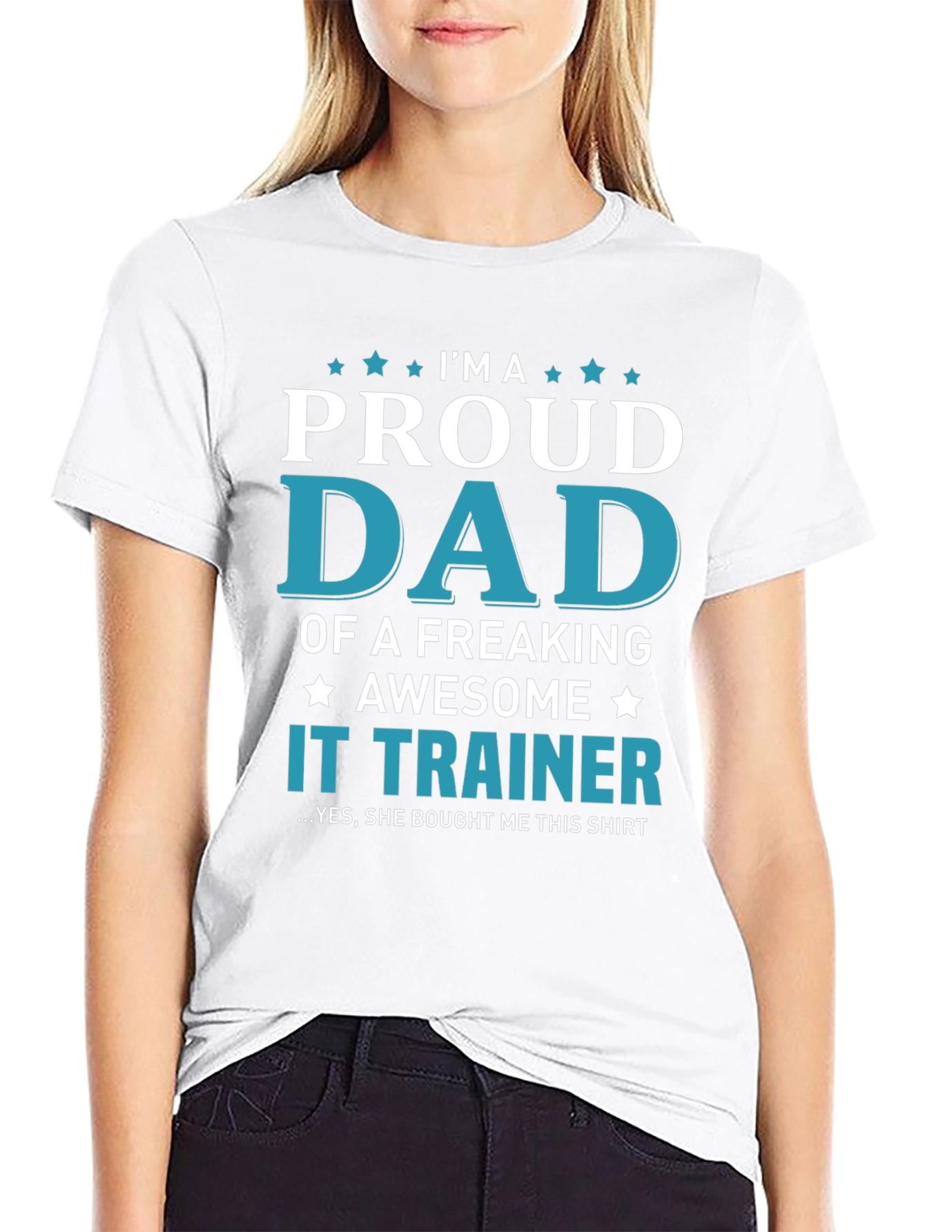 Proud Dad of an IT Trainer T-Shirt