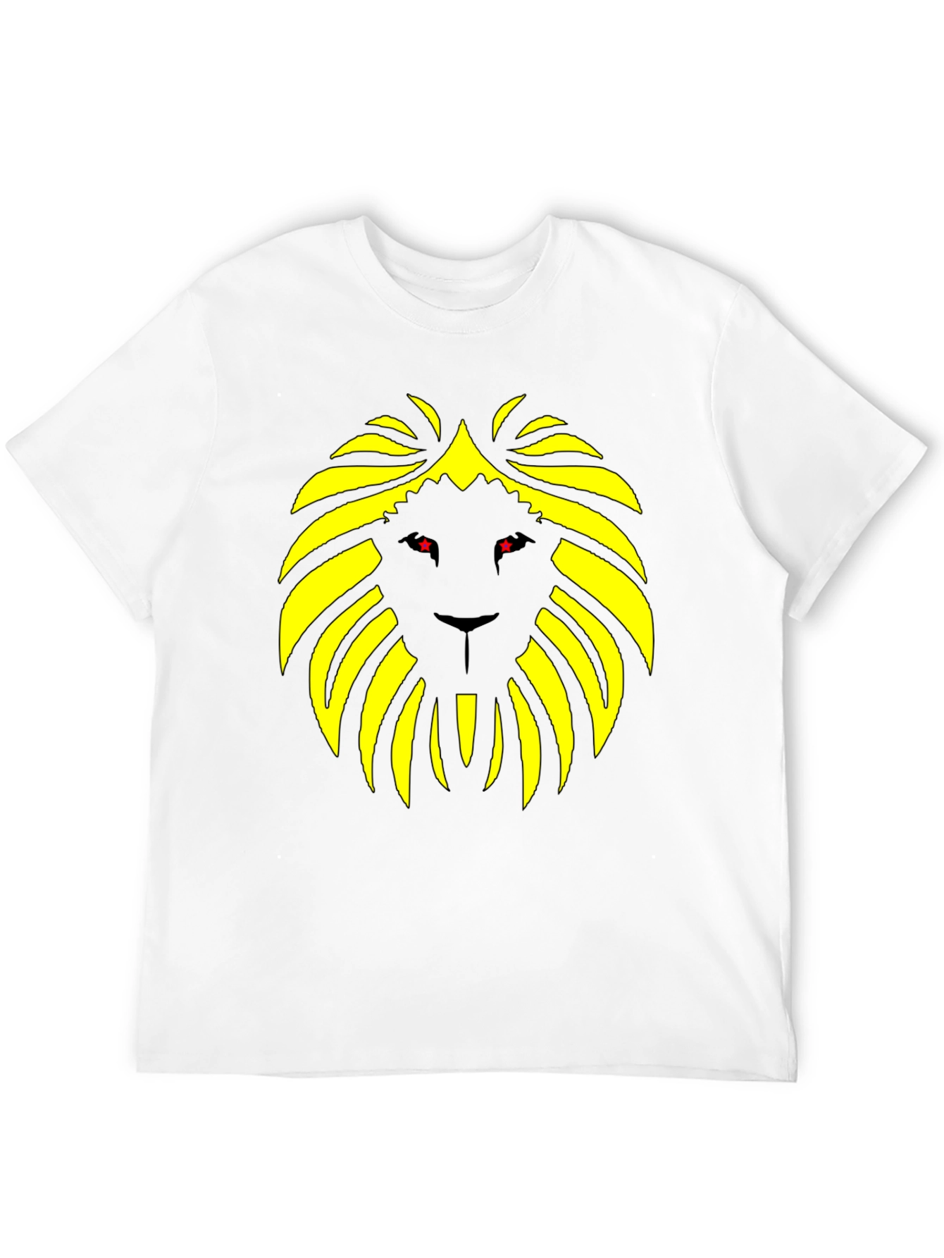 Lion Graphic Tee - Bold & Stylish Black T-Shirt