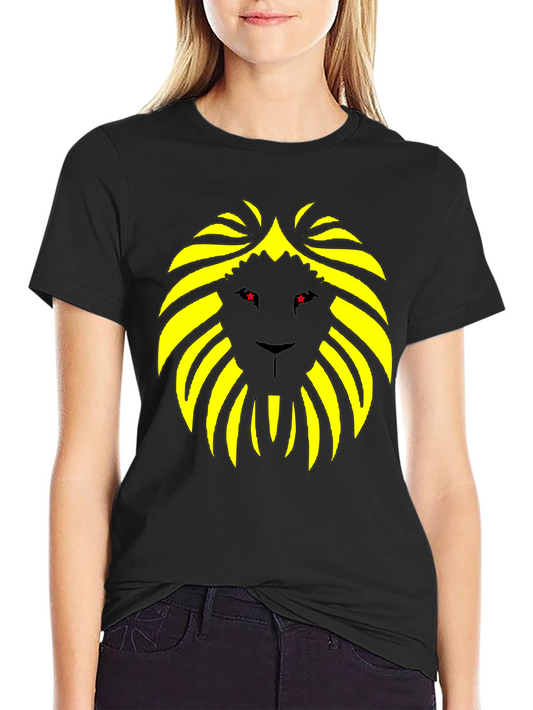 Lion Graphic Tee - Bold & Stylish Black T-Shirt