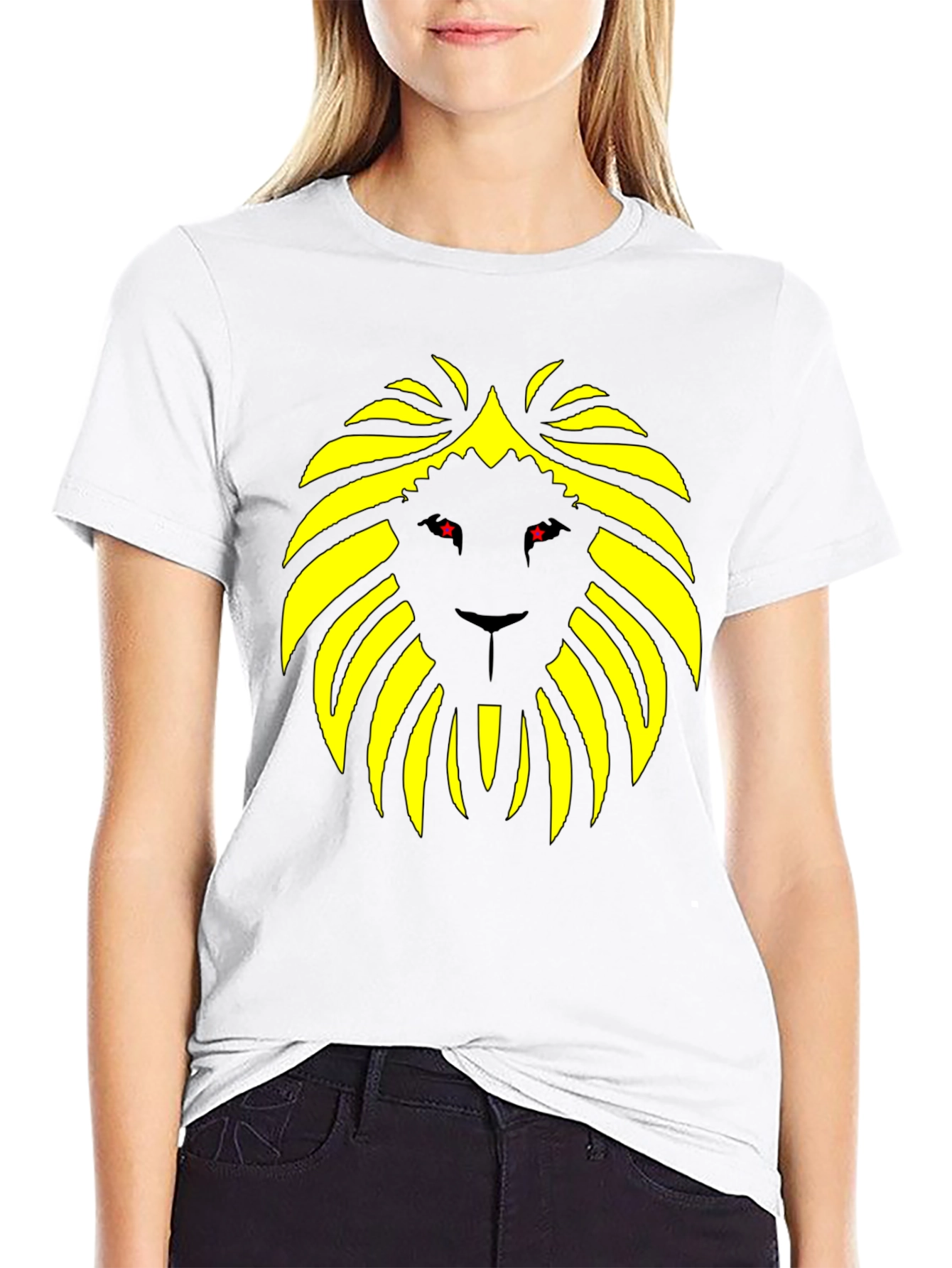 Lion Graphic Tee - Bold & Stylish Black T-Shirt