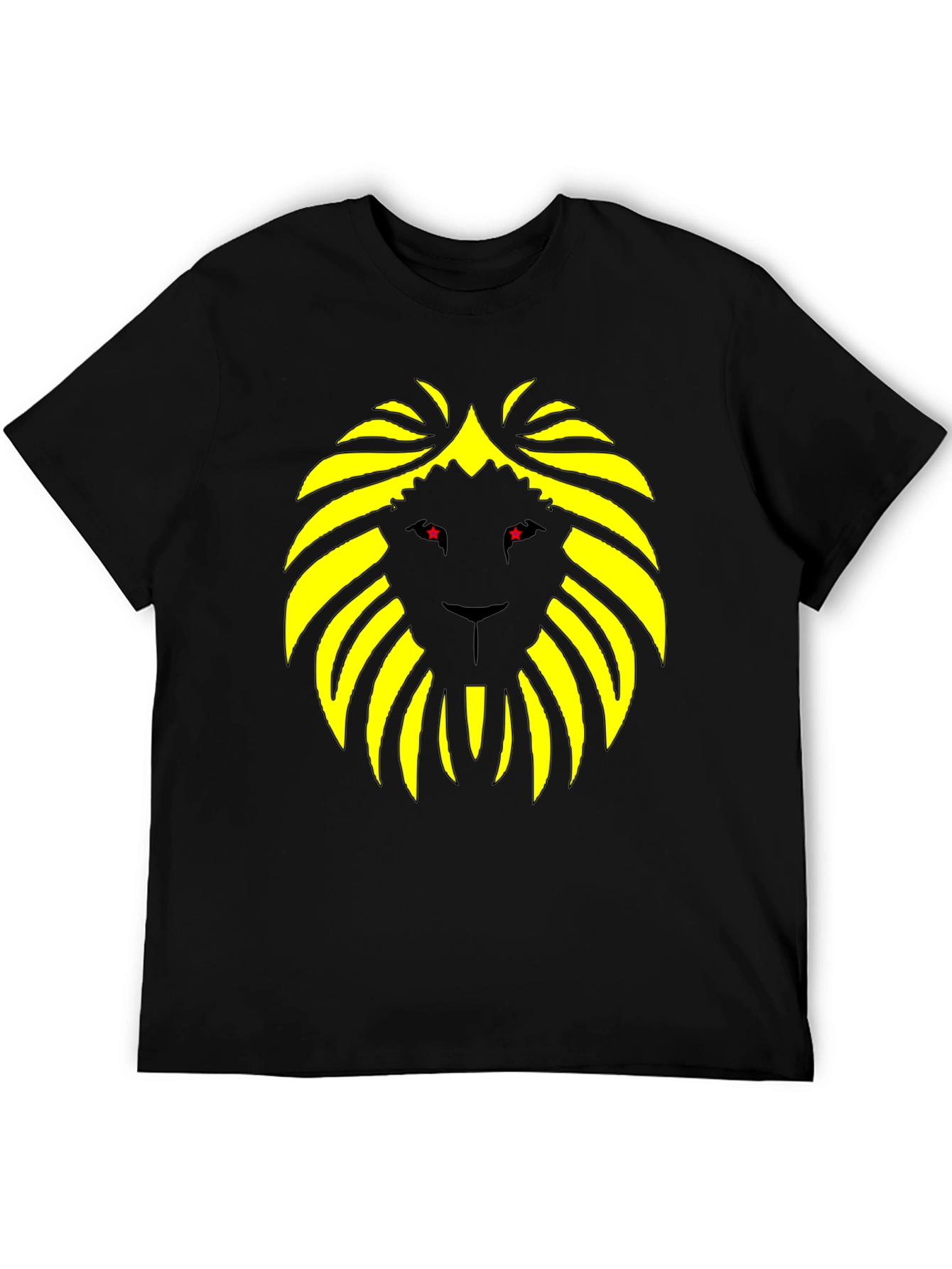 Lion Graphic Tee - Bold & Stylish Black T-Shirt