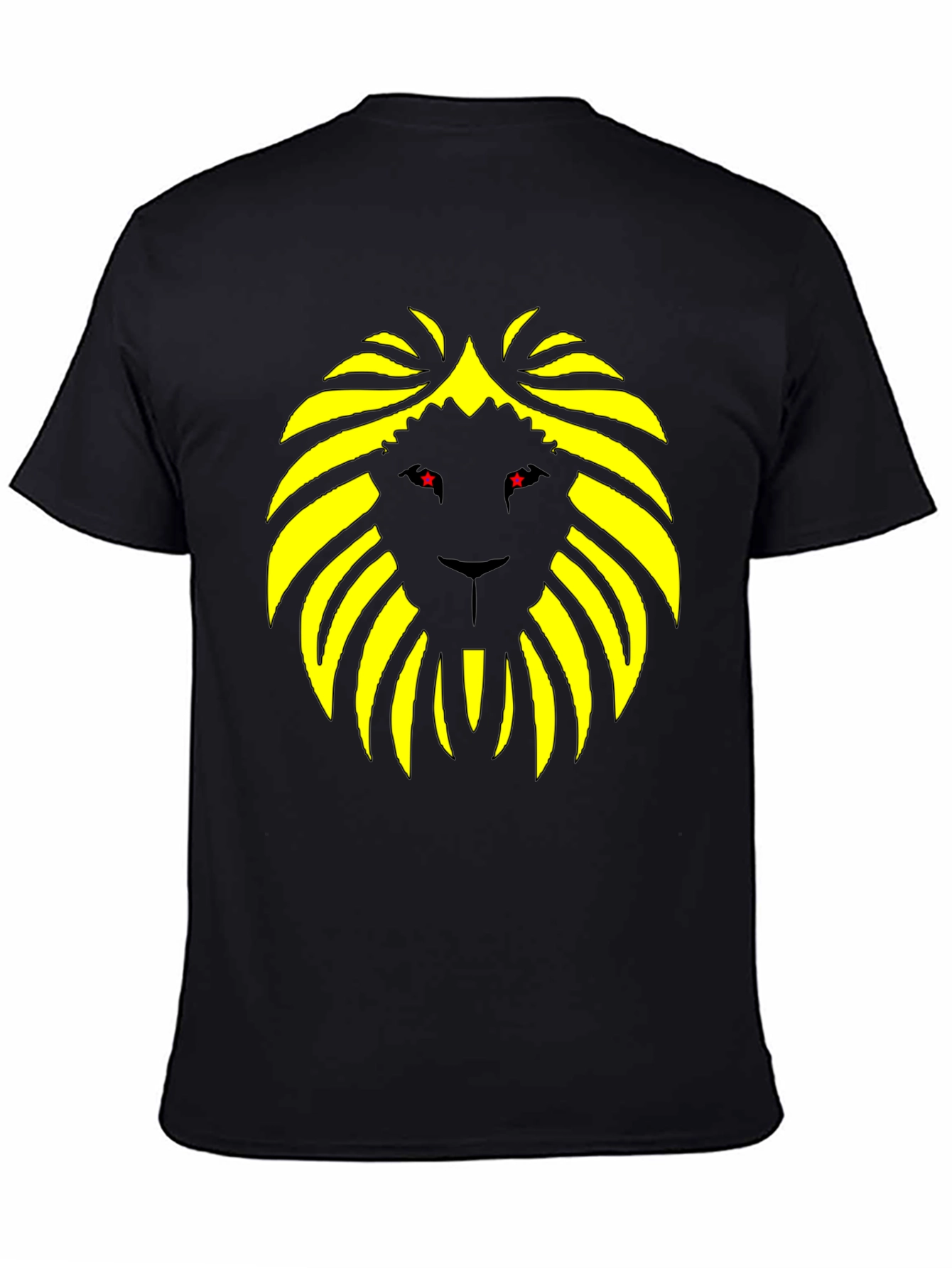 Lion Graphic Tee - Bold & Stylish Black T-Shirt