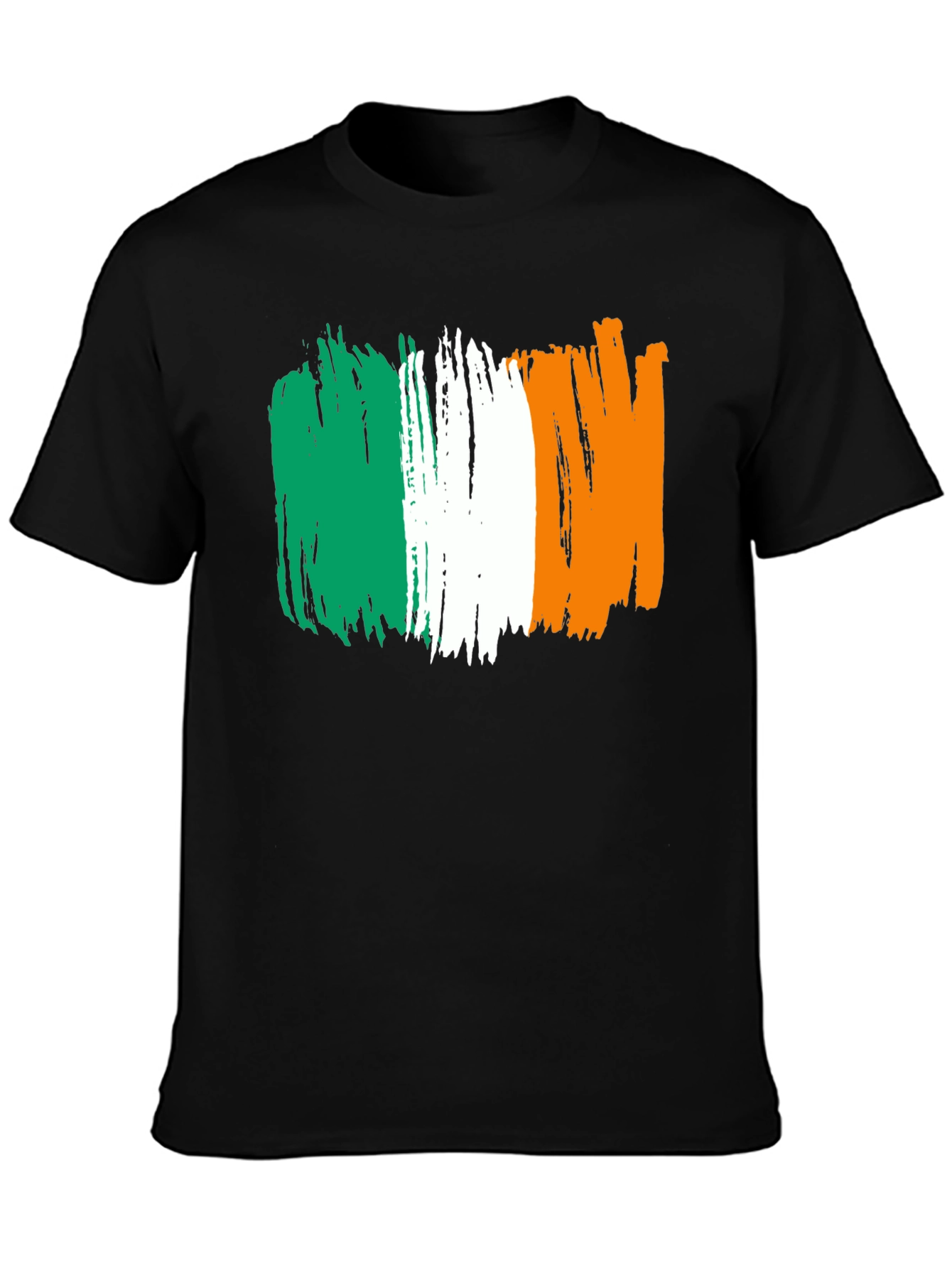 Irish Flag Brushstroke T-Shirt - St. Patricks Day Tee