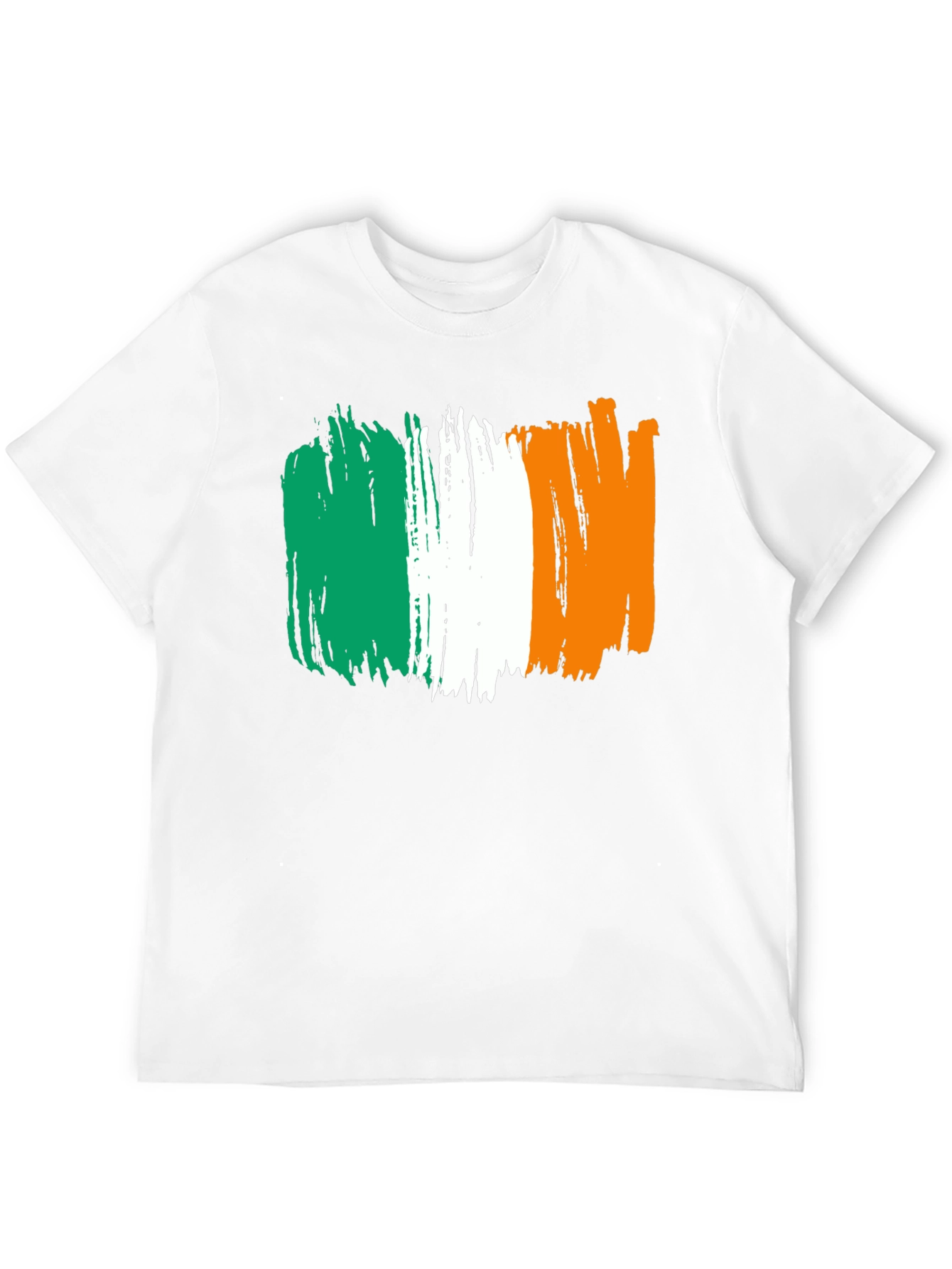 Irish Flag Brushstroke T-Shirt - St. Patricks Day Tee