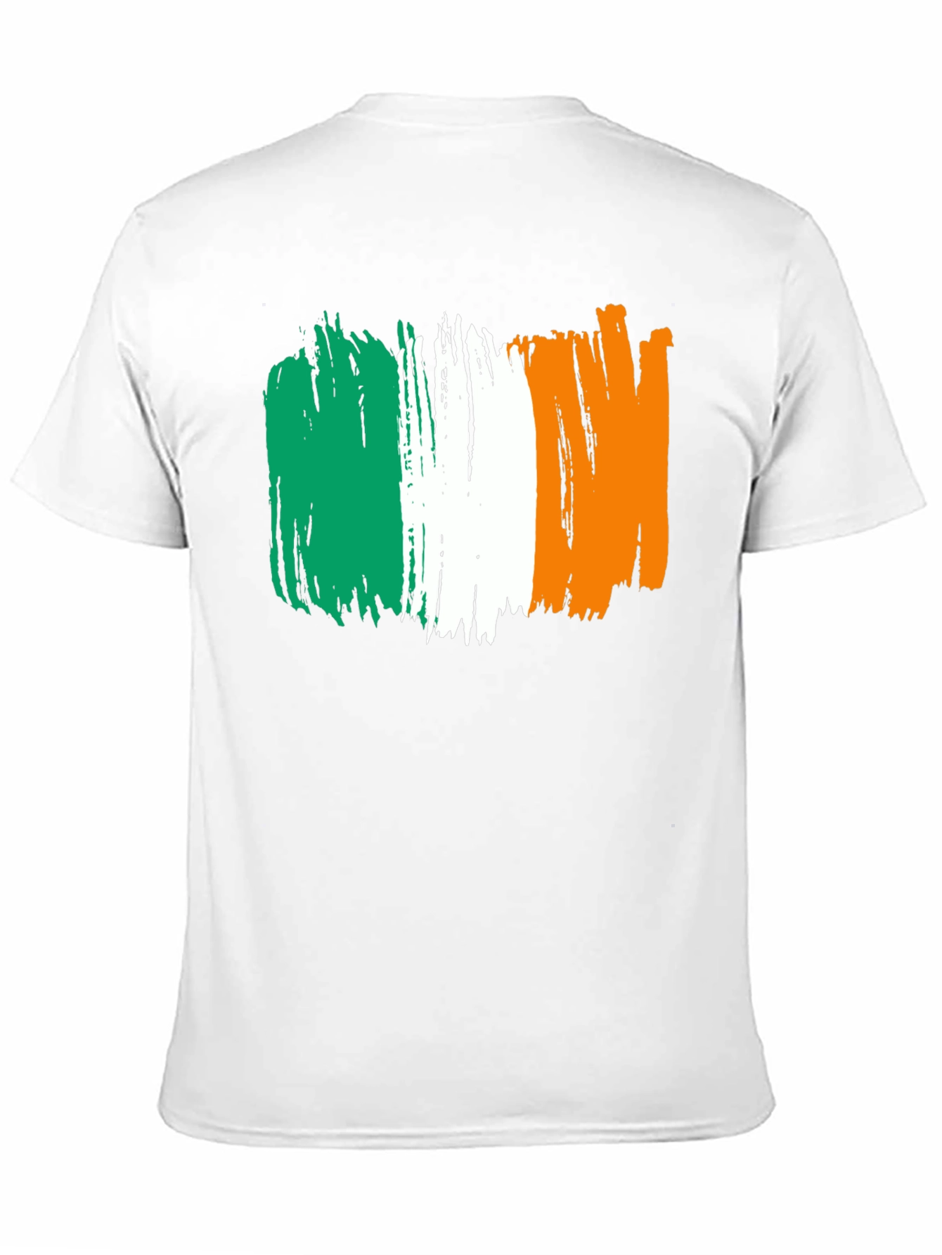 Irish Flag Brushstroke T-Shirt - St. Patricks Day Tee