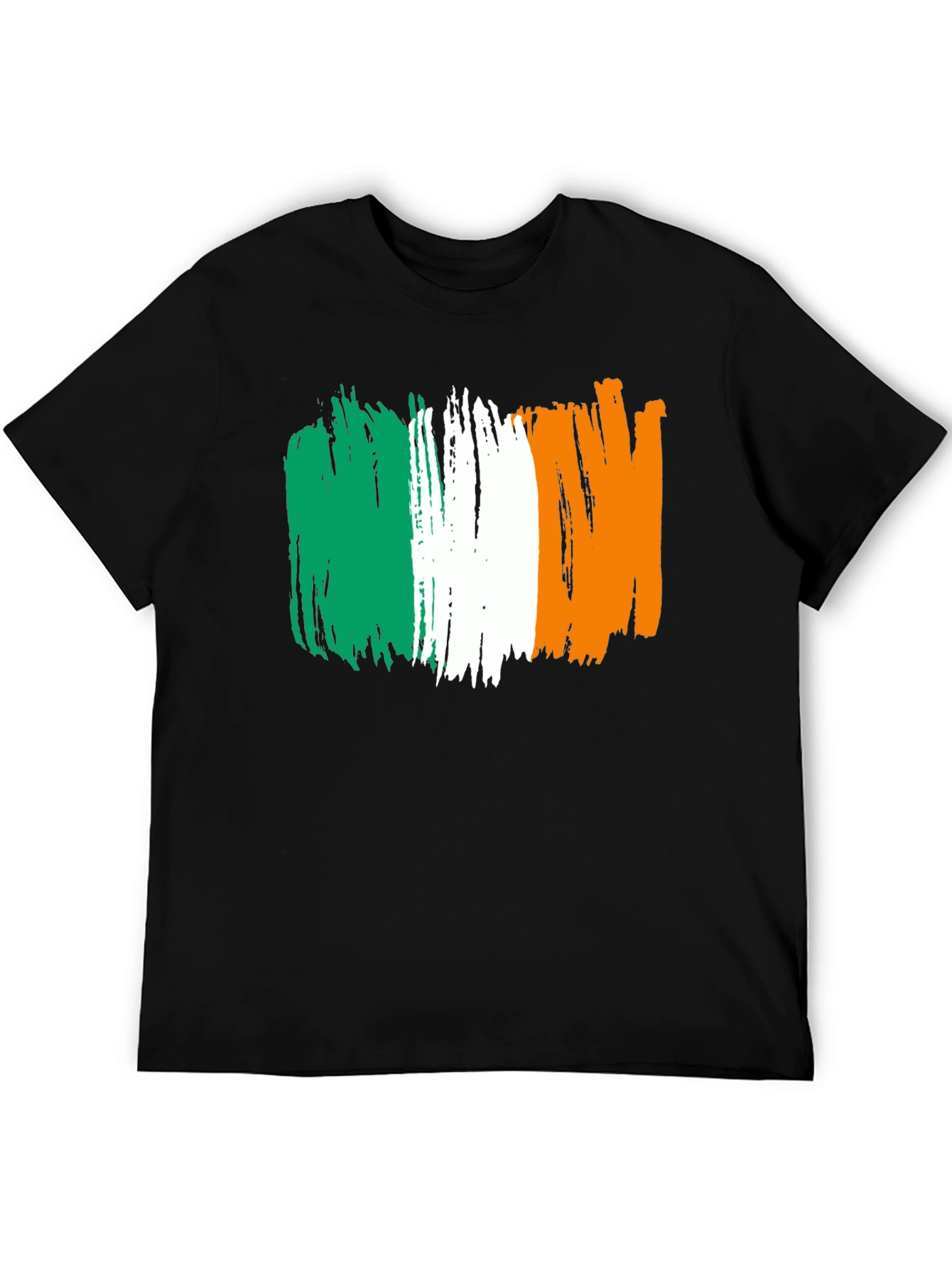 Irish Flag Brushstroke T-Shirt - St. Patricks Day Tee