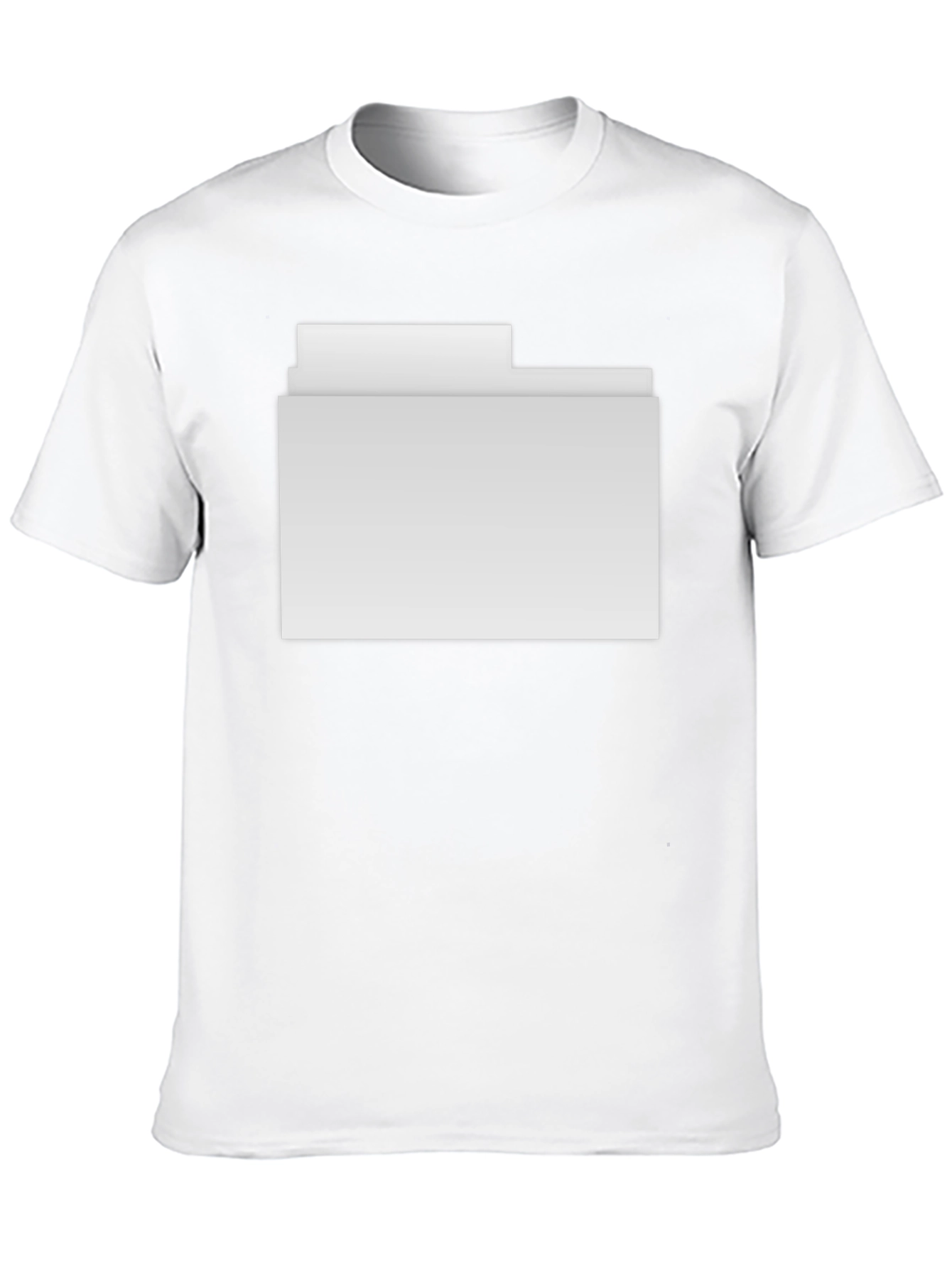 Modern Folder Graphic Tee - Stylish Casual Wear