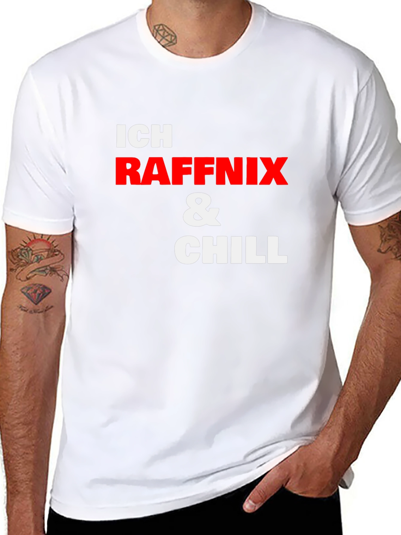 Ich Raffnix & Chill Graphic T-Shirt